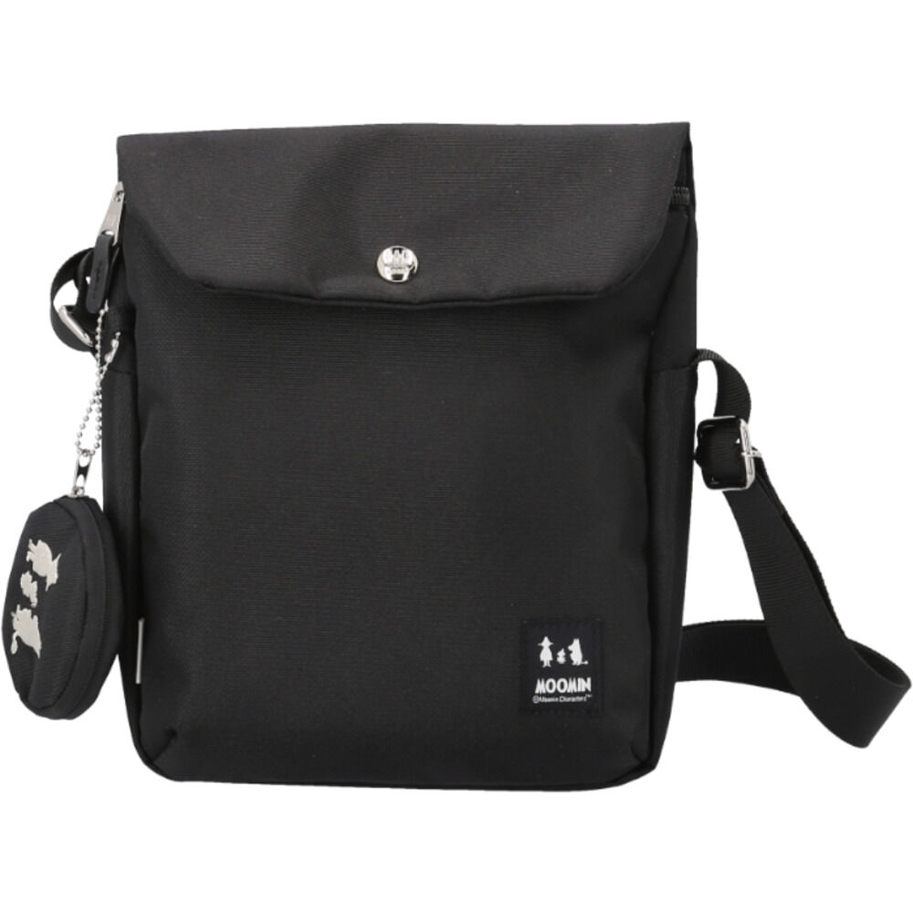 BACKYARD FAMILY「ムーミン ショルダー バッグ RMNK-01 通販 ショルダーバッグ ショルダーバック」|ショルダー・メッセンジャー|ブラック1