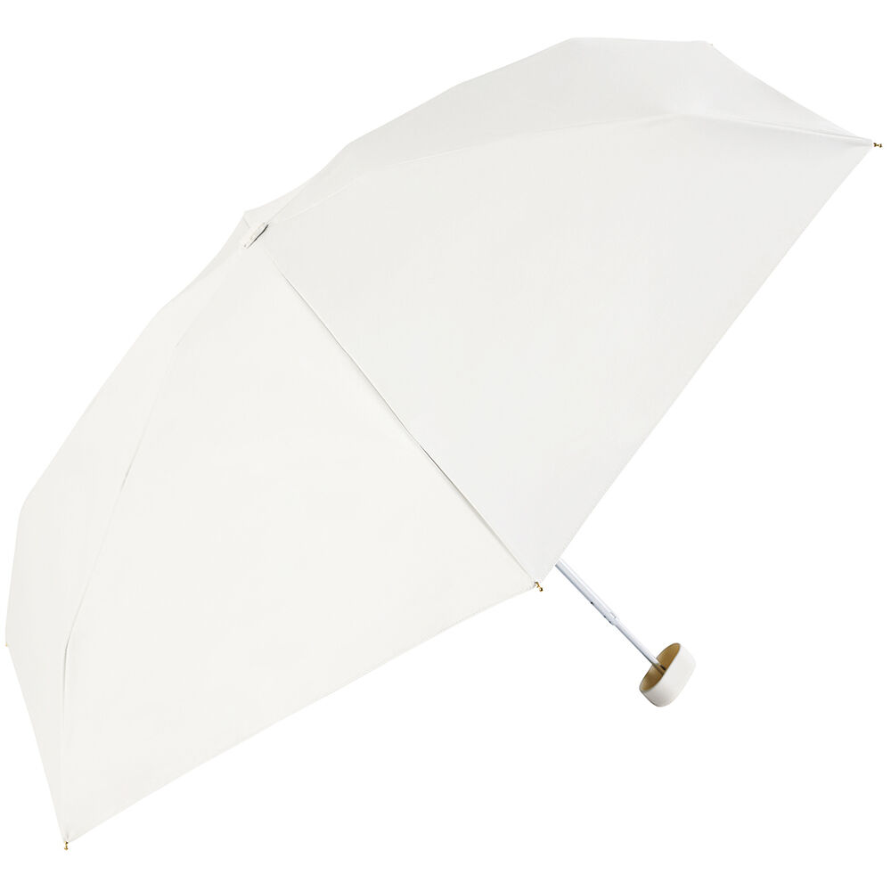 BACKYARD FAMILY「because 折りたたみ傘 晴雨兼用 ビコーズ B-095847 通販 日傘 折りたたみ」|傘|ホワイト1