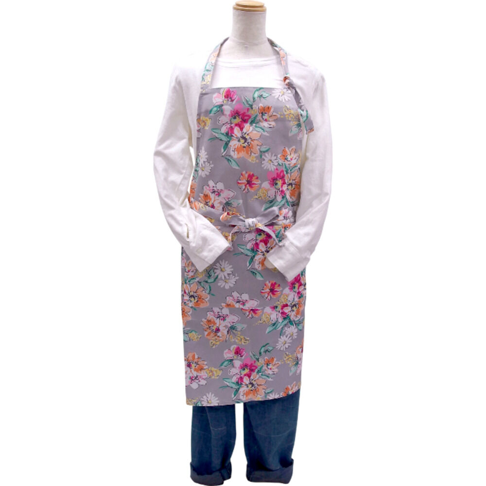 BACKYARD FAMILY「エプロン おしゃれ 通販 前掛け 前結び 前 結び レディース 大人 女性 保育士 主婦 可愛い」|その他|グレー1