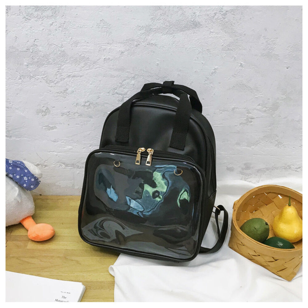 BACKYARD FAMILY「痛バッグ 痛リュック リュックサック 通販 痛バック リュック バックパック 痛バ 推し活バッグ」|リュック|ブラック1