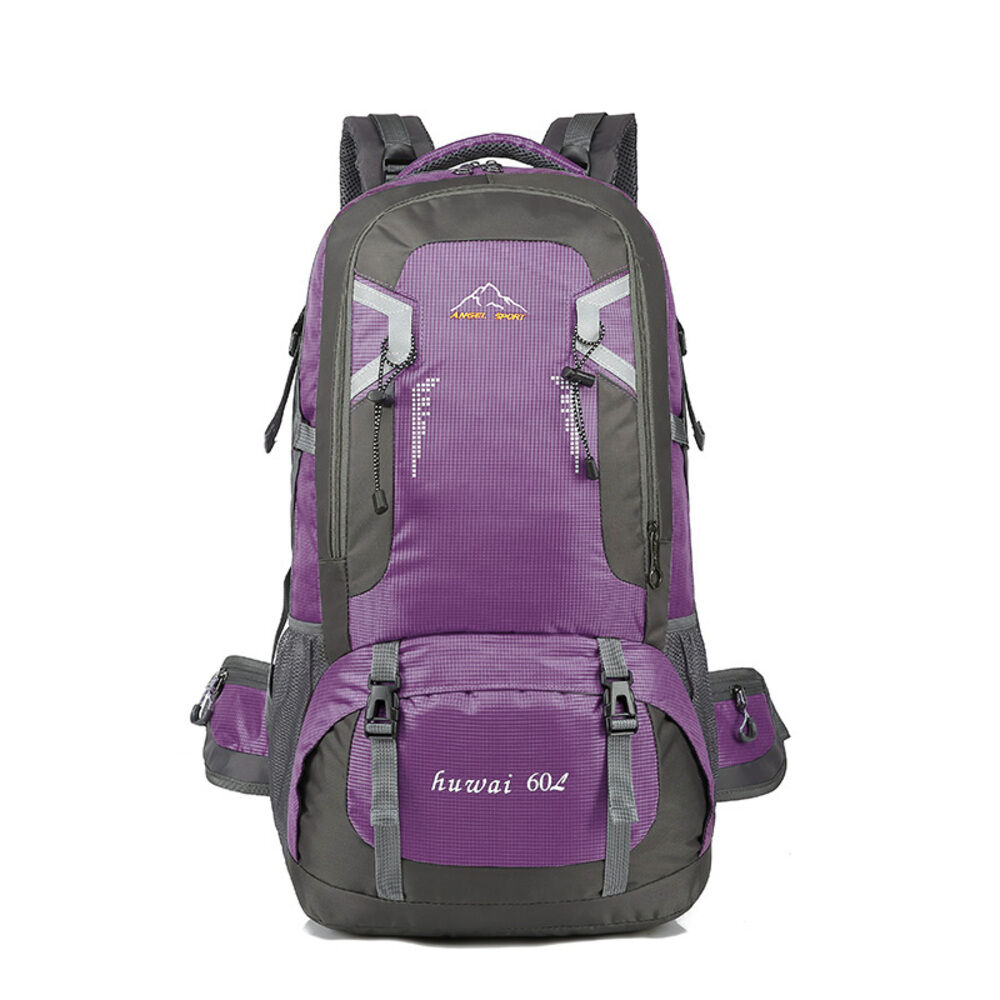 BACKYARD FAMILY「登山 リュック 通販 大容量 60l レディース メンズ バックパック 山登り ハイキング」|リュック|パープル1