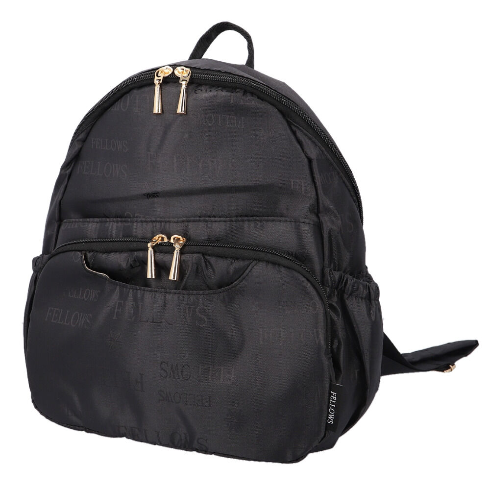 BACKYARD FAMILY「シニア リュック レディース 通販 リュックサック デイパック バックパック 多機能 ポケット」|リュック|ブラック1