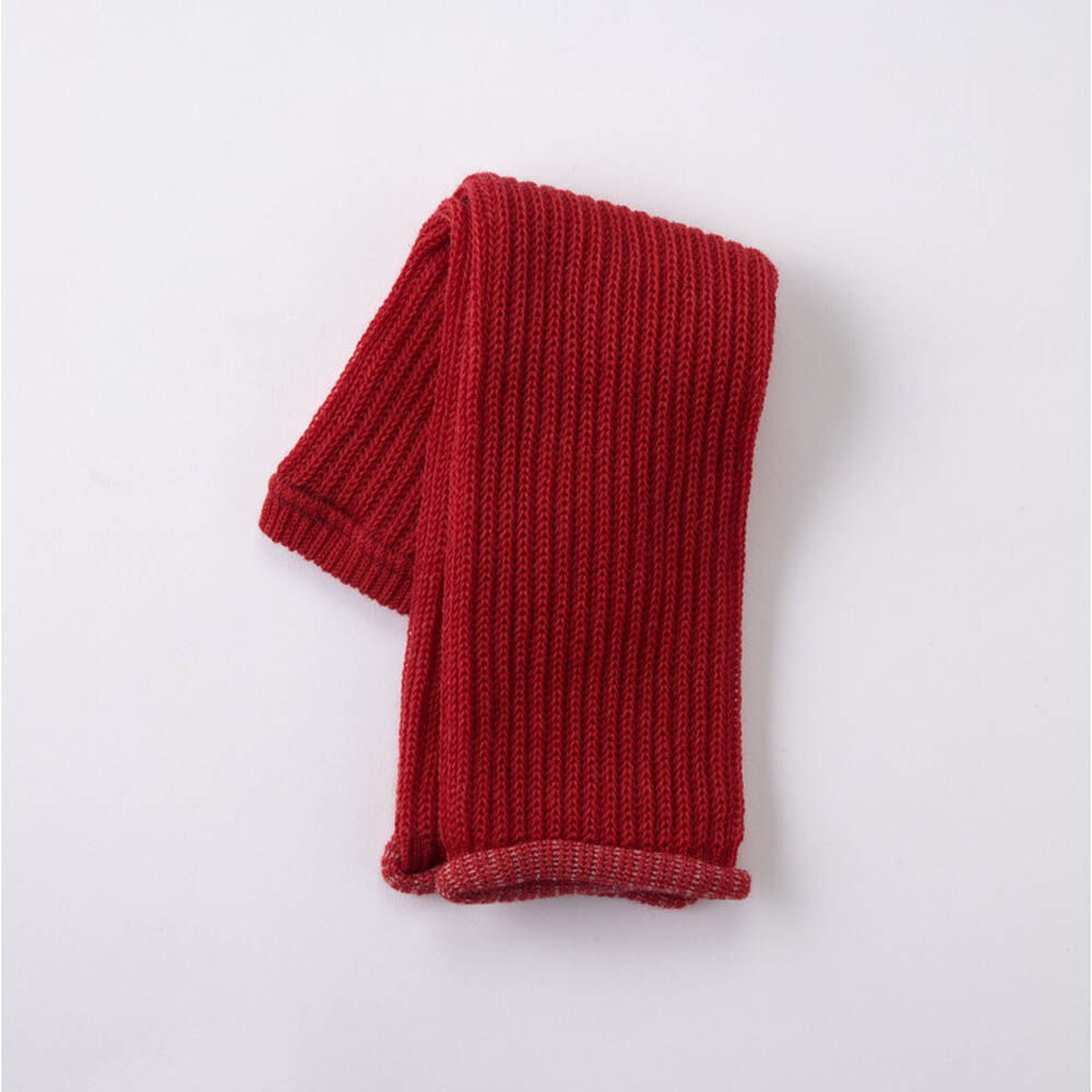 BACKYARD FAMILY「レッグウォーマー アームウォーマー 通販 日本製 足首ウォーマー アームカバー 靴下 薄手 ロング」|レッグウォーマー|レッド1