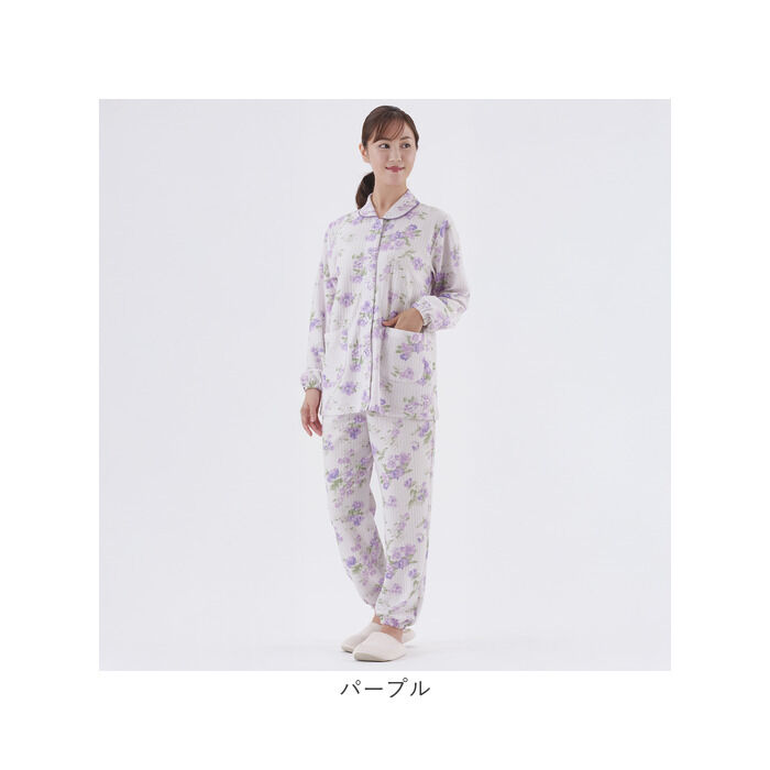 BACKYARD FAMILY「パジャマ 上下セット 低身長 通販 レディース 長袖 セットアップ ルームウェア ナイトウェア」|ルームウェア|