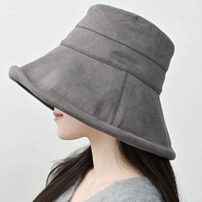 BACKYARD FAMILY「ハット レディース 大きめ 通販 つば広帽子 冬 洗える 帽子 つば広 ツバ広 秋冬 秋」|ハット|