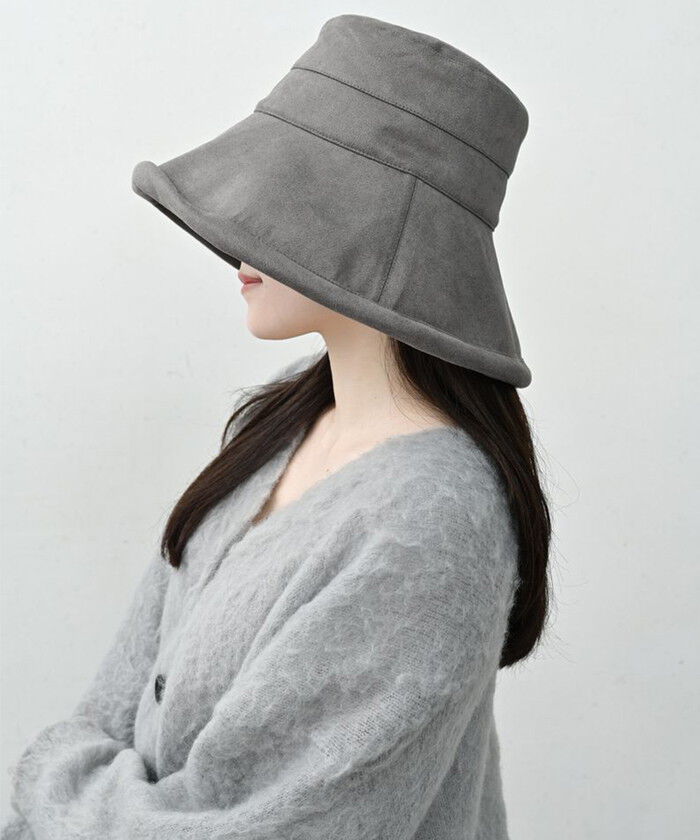 BACKYARD FAMILY「ハット レディース 大きめ 通販 つば広帽子 冬 洗える 帽子 つば広 ツバ広 秋冬 秋」|ハット|