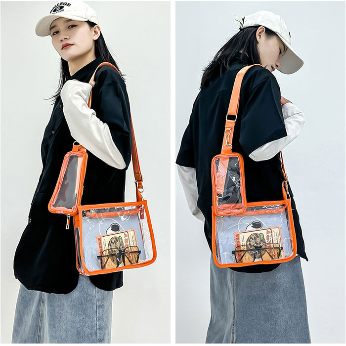 BACKYARD FAMILY「痛バッグ クリアバッグ ショルダー 推し活 2点セット 通販 痛バ 推し活バッグ 推し活バック」|ショルダー・メッセンジャー|