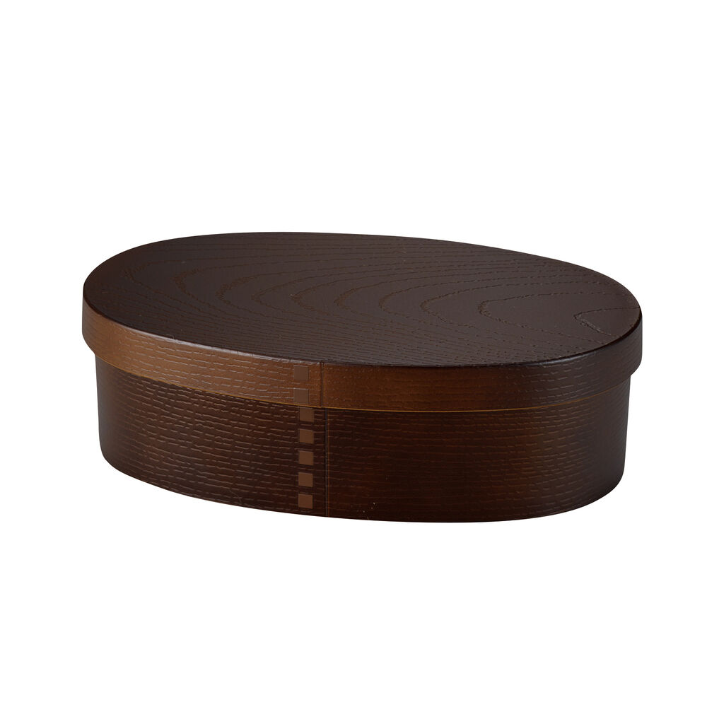 BACKYARD FAMILY「弁当箱 曲げわっぱ 通販 日本製 抗菌 お弁当箱 1段 まげわっぱ 曲げわっぱ弁当箱」|食器・キッチングッズ|ブラウン2