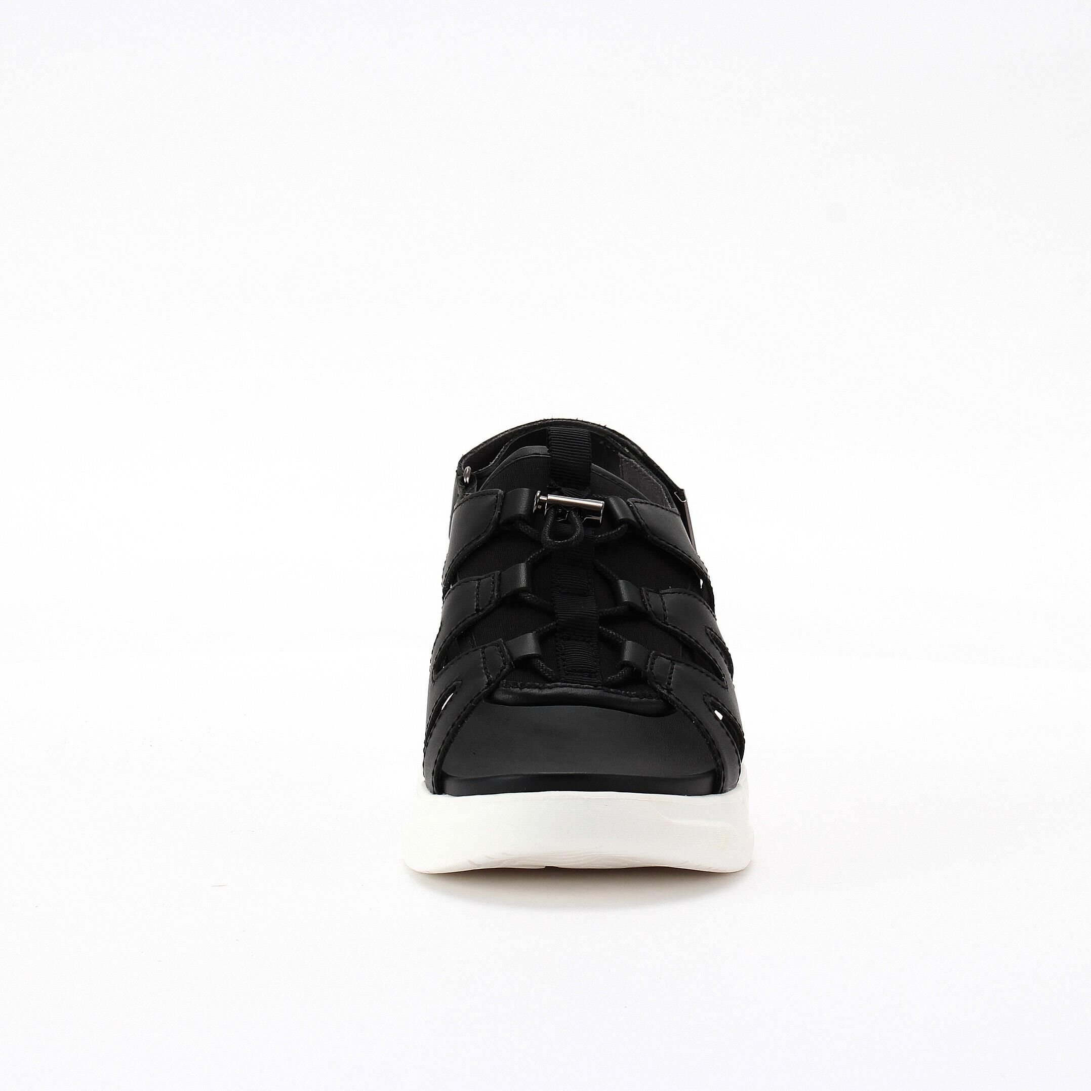 銀座かねまつ「【本革】厚底カバーサンダル」|サンダル|