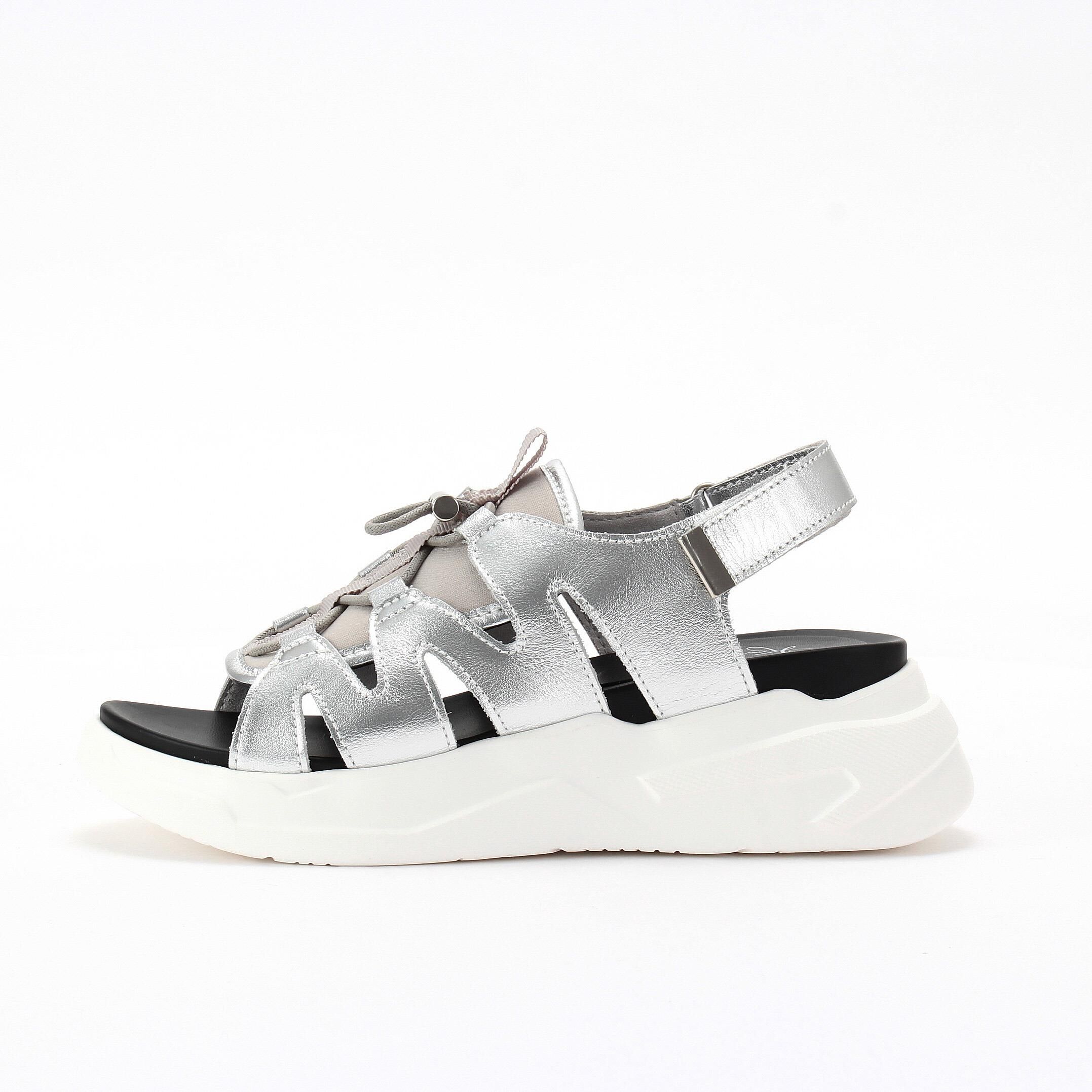  「【本革】厚底カバーサンダル」|サンダル|