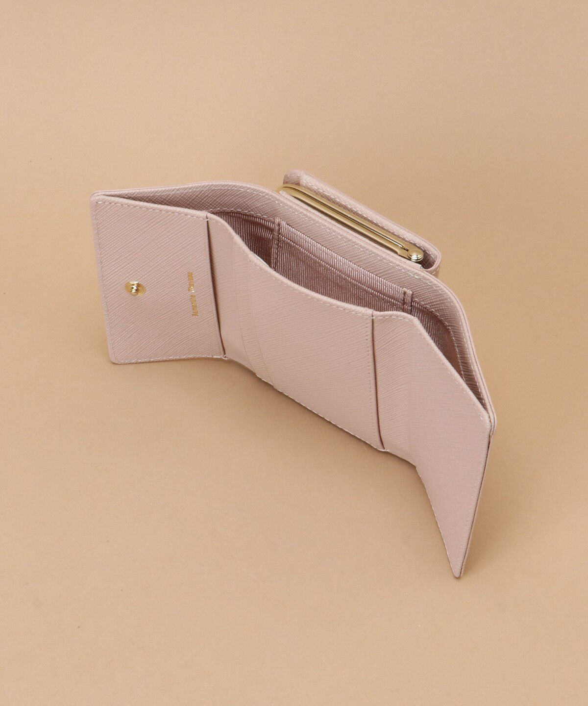 Samantha Thavasa「Pomme d'espoir ポムディスポワール ワンカラー三つ折り口金財布」|財布|