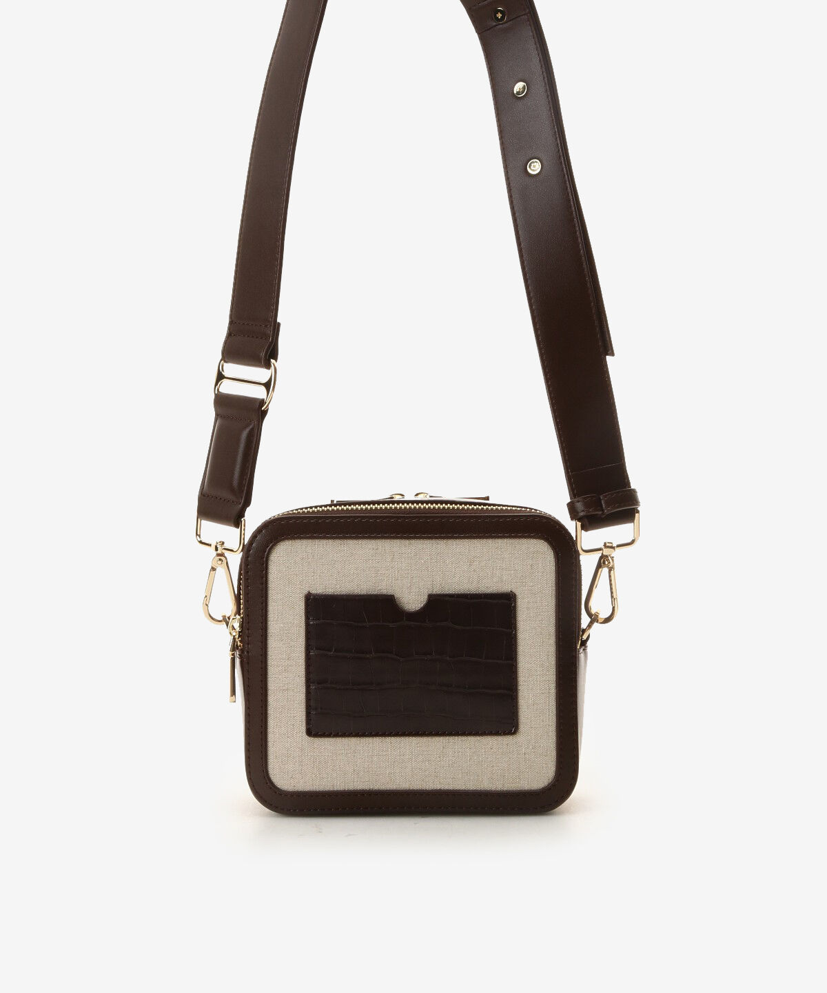 Samantha Vega「★BOX型キャンバスショルダーバッグ」|ショルダー・メッセンジャー|