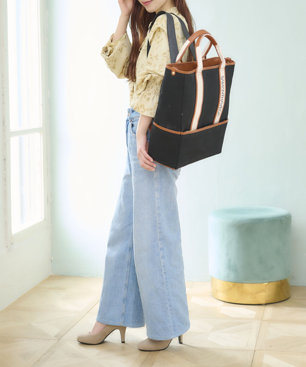 Samantha Vega「■オンラインショップ＆一部店舗限定■ロゴテープリュック」|リュック|