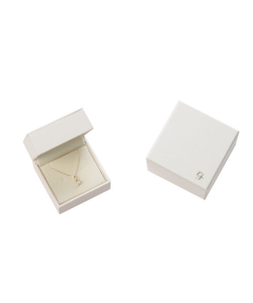 Samantha Tiara「K10 YG Infinity Love Knot バースデーストーンネックレス《6月 誕生石》」|ネックレス|