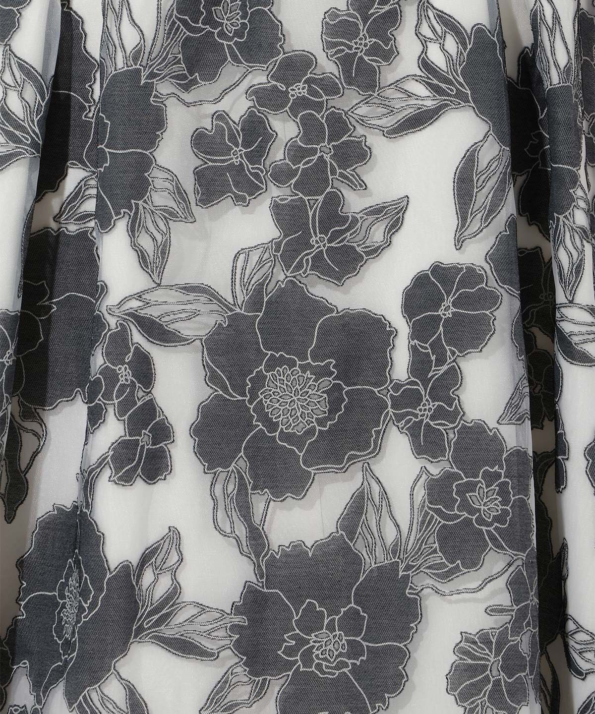 アンドクチュール「オパールフラワーフレアスカート」|フレア|