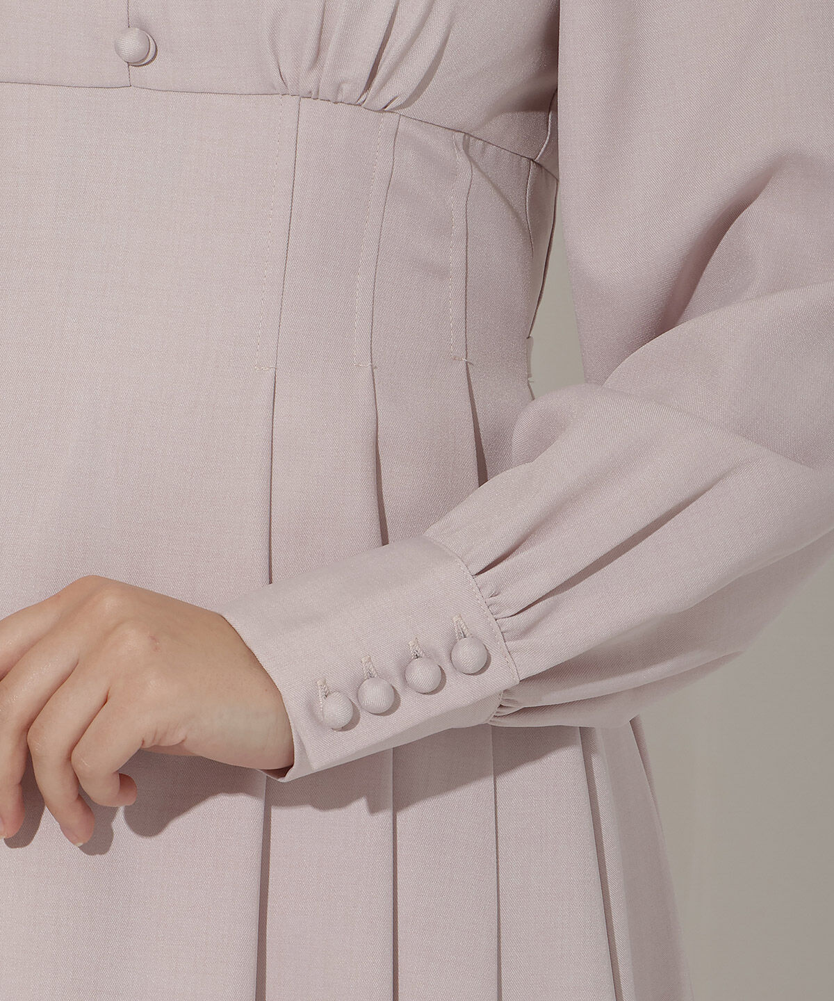 WILLSELECTION「ショルダーリボンタックフレアワンピース」|ワンピース|