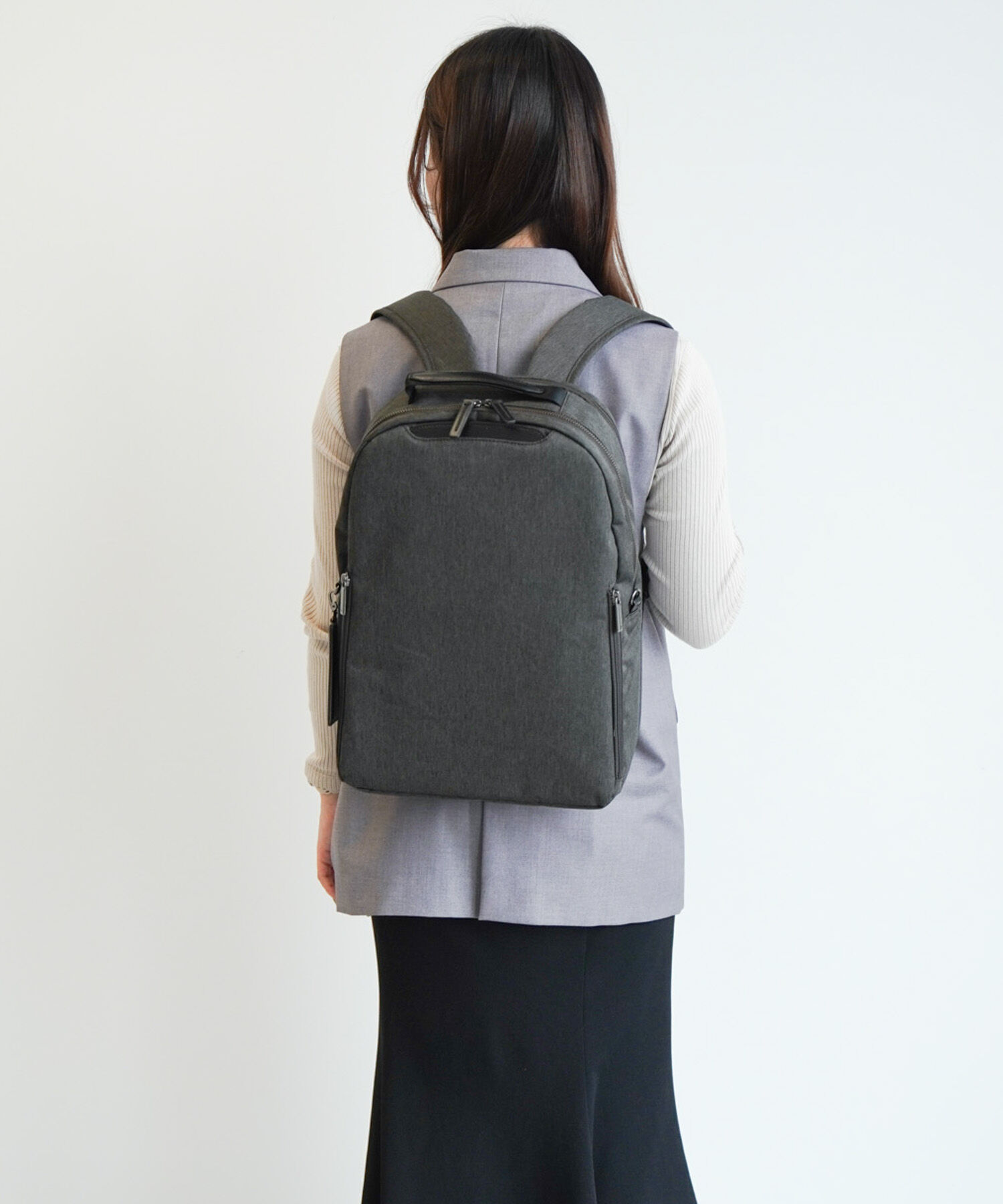 ace.「ace./エース フィッテムヘザー ビジネスリュック  A4 14インチPC収納 16L デイパック型 20113」|リュック|