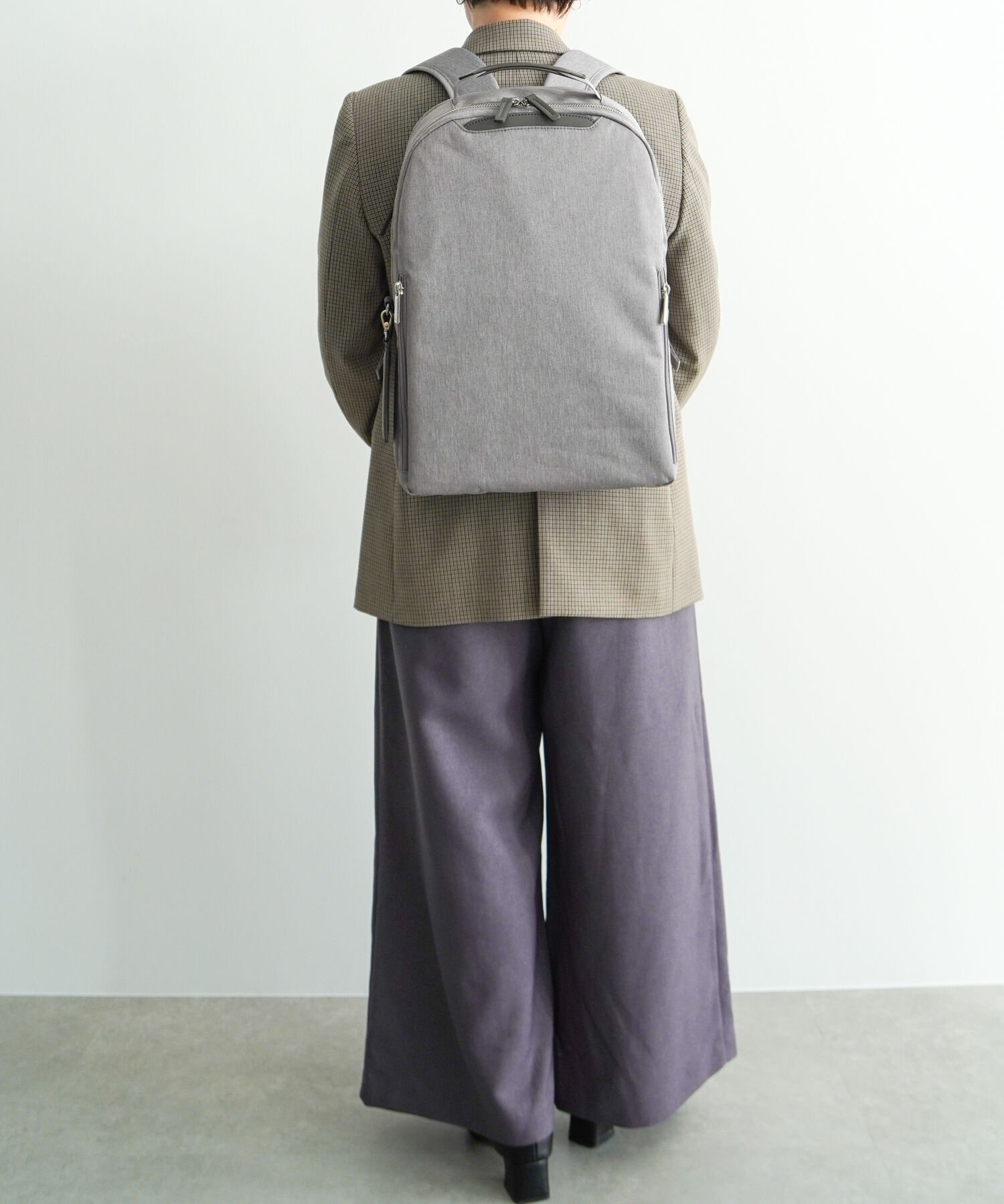 ace.「ace./エース フィッテムヘザー ビジネスリュック  A4 14インチPC収納 16L デイパック型 20113」|リュック|