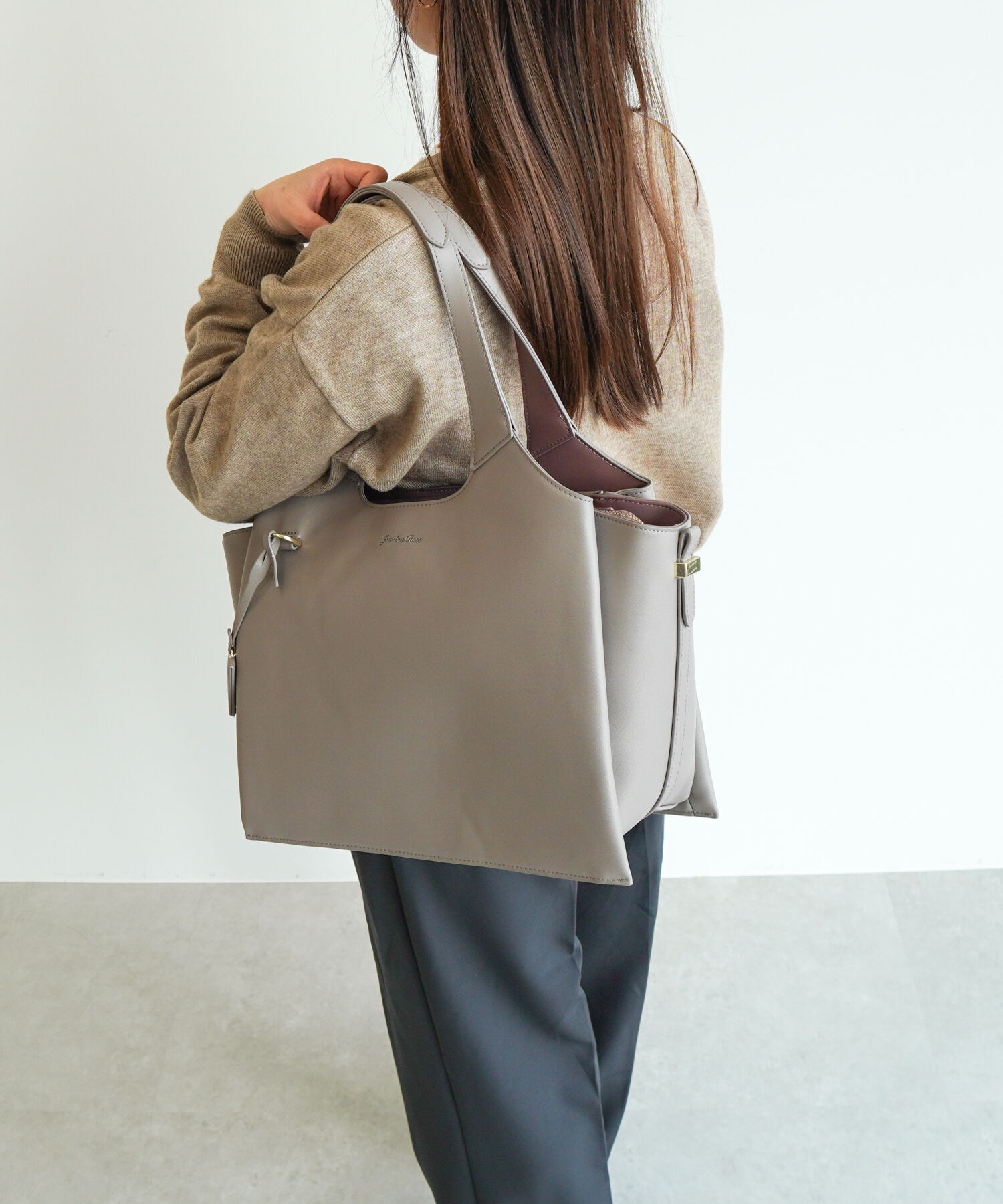  「Jewelna Rose アテナ ハンドバッグ A4サイズ 16322」|トートバッグ|