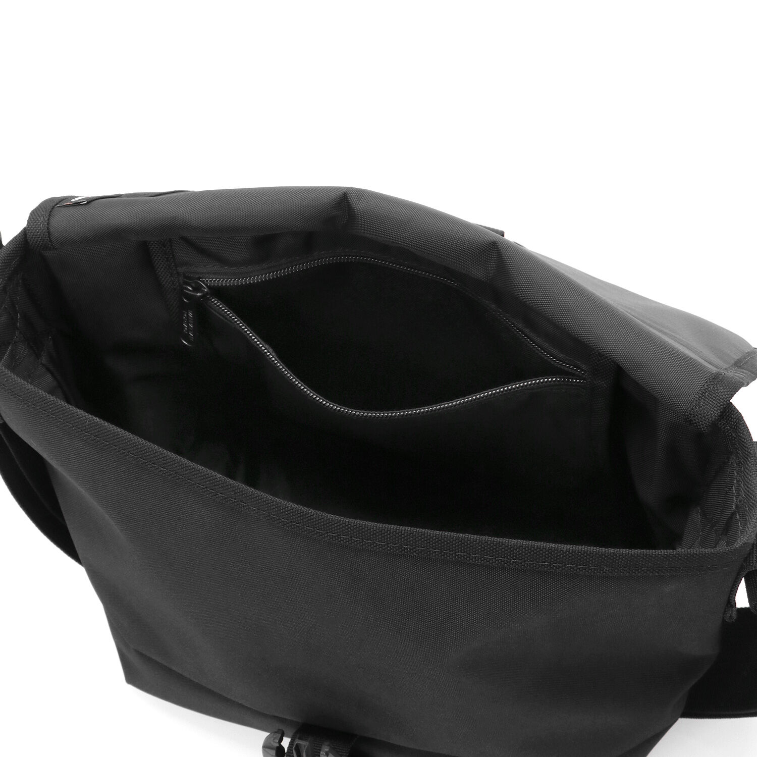 Manhattan Portage「Pacific Nylon Messenger Bag JR Flap Zipper Pocket W/ Divider」|ショルダー・メッセンジャー|