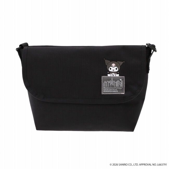 Manhattan Portage「CASUAL MESSENGER SLIM BP W/DIV MGNT 500D CORDURA KRM」|ショルダー・メッセンジャー|