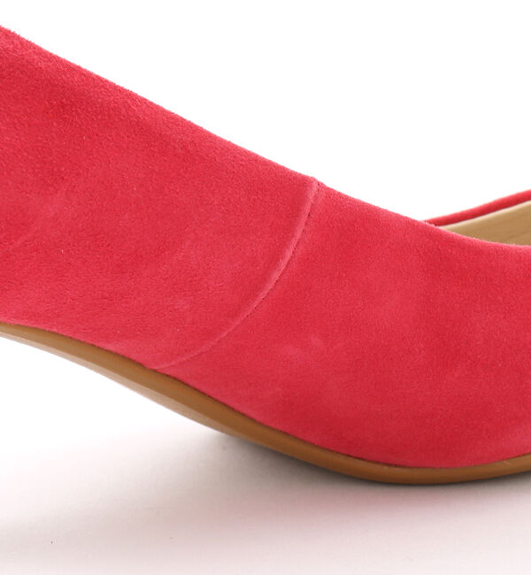 ORiental TRaffic「【アウトレット価格】本革スエードミドルヒールパンプス/R-6003」|パンプス|