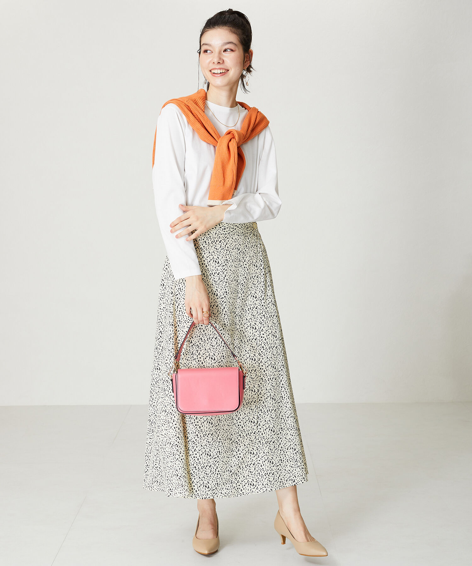 ORiental TRaffic「【跳べるパンプス/シリーズ累計１５０万足突破】ミドルヒール パンプス /R-3202 オフィス」|パンプス|