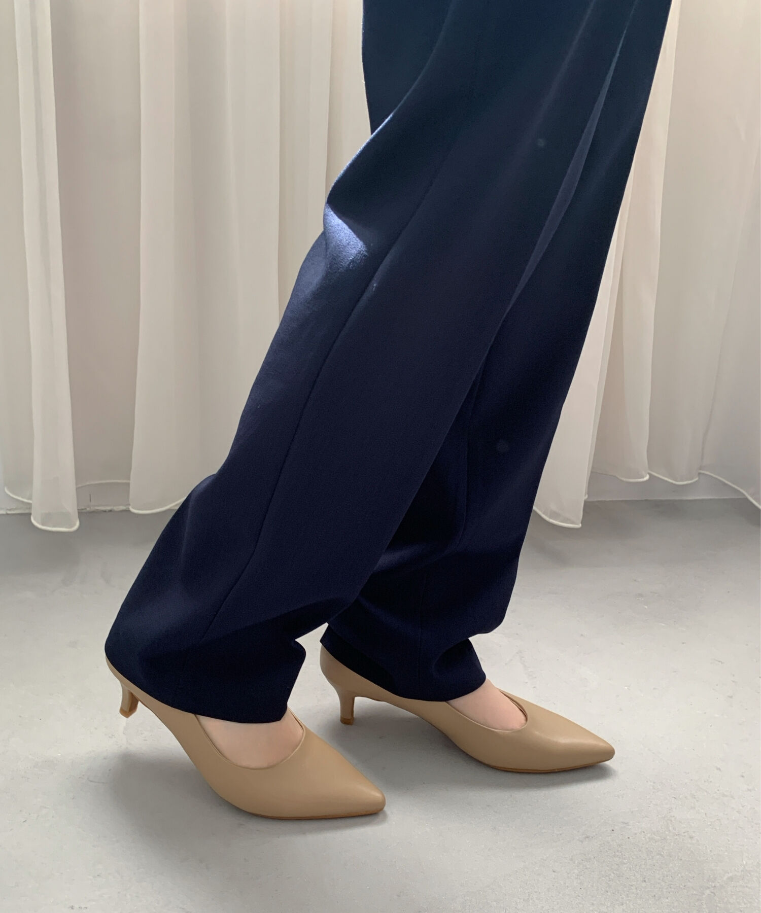 ORiental TRaffic「【跳べるパンプス/シリーズ累計１５０万足突破】ミドルヒール パンプス /R-3202 オフィス」|パンプス|