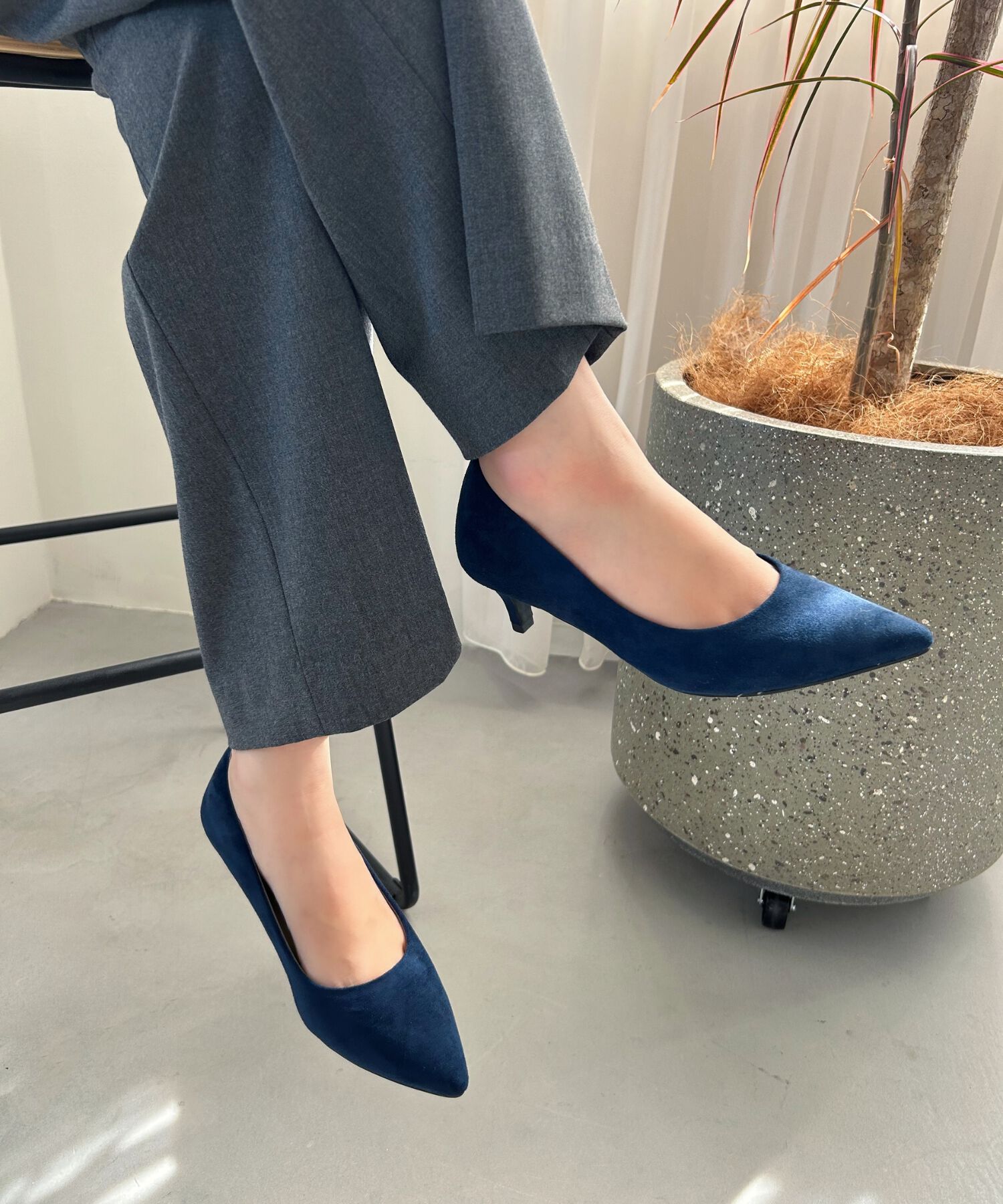 ORiental TRaffic「【跳べるパンプス/シリーズ累計１５０万足突破】ミドルヒール パンプス /R-3202 オフィス」|パンプス|