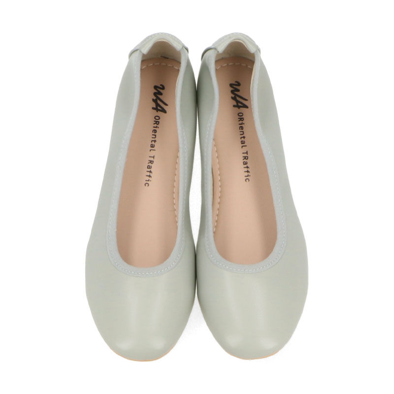 ORiental TRaffic「【柔らかい】ポケッタブルラウンドトゥパンプス/R-4004 パンプス 持ち運び可能 クッション 軽量」|パンプス|