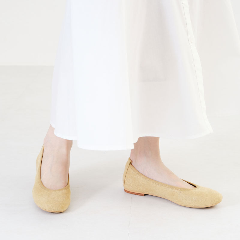 ORiental TRaffic「【柔らかい】ポケッタブルラウンドトゥパンプス/R-4004 パンプス 持ち運び可能 クッション 軽量」|パンプス|