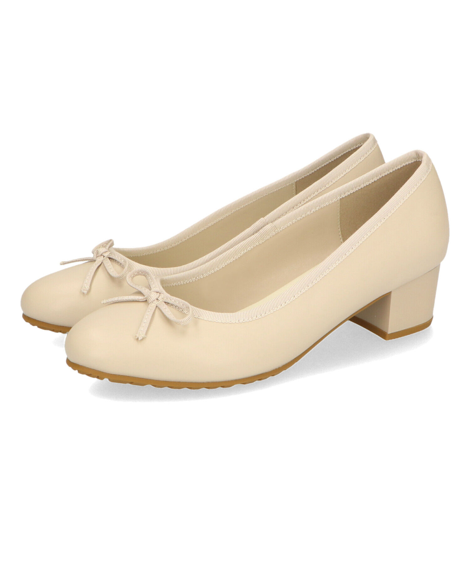 ORiental TRaffic「【防水】 ラウンドトゥ バレエ レイン パンプス /R-1017 バレエシューズ ヒール4.3ｃｍ」|パンプス|