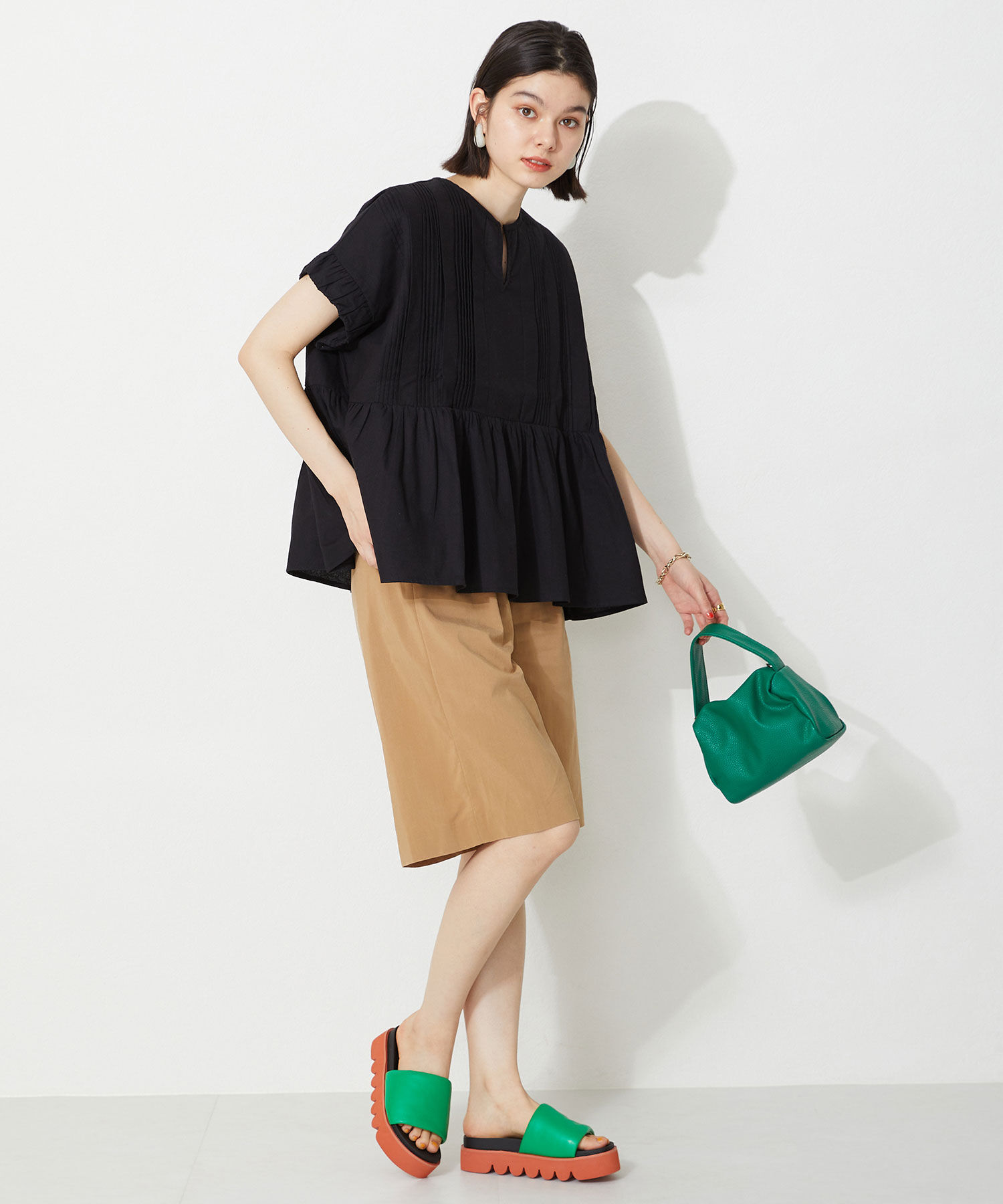 ORiental TRaffic「【アウトレット価格】厚底パデットサンダル/31221」|サンダル|