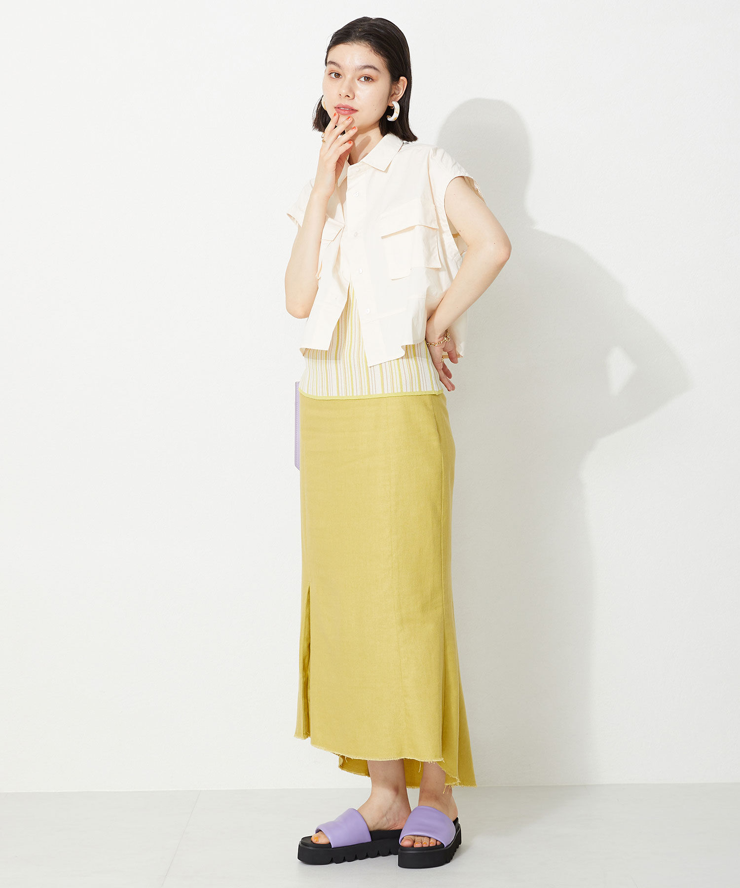 ORiental TRaffic「【アウトレット価格】厚底パデットサンダル/31221」|サンダル|