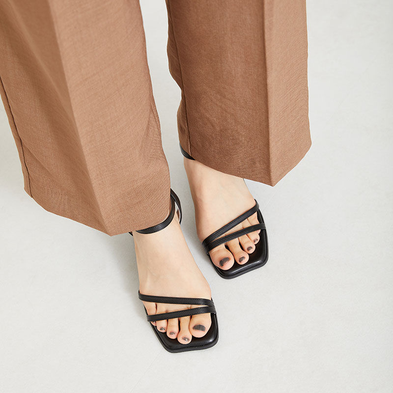 ORiental TRaffic「【アウトレット価格】ウェーブトゥナローストラップサンダル/31208」|サンダル|