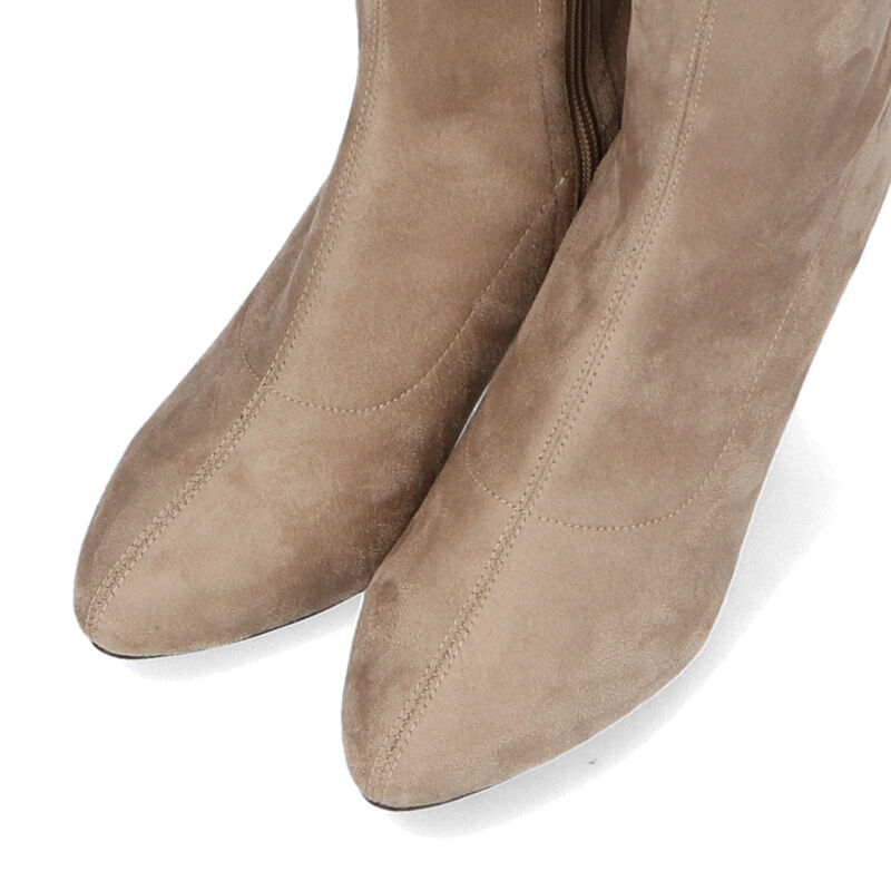 ORiental TRaffic「アーモンドトゥ ロングブーツ /31507 ストレッチ 美脚」|ロングブーツ|