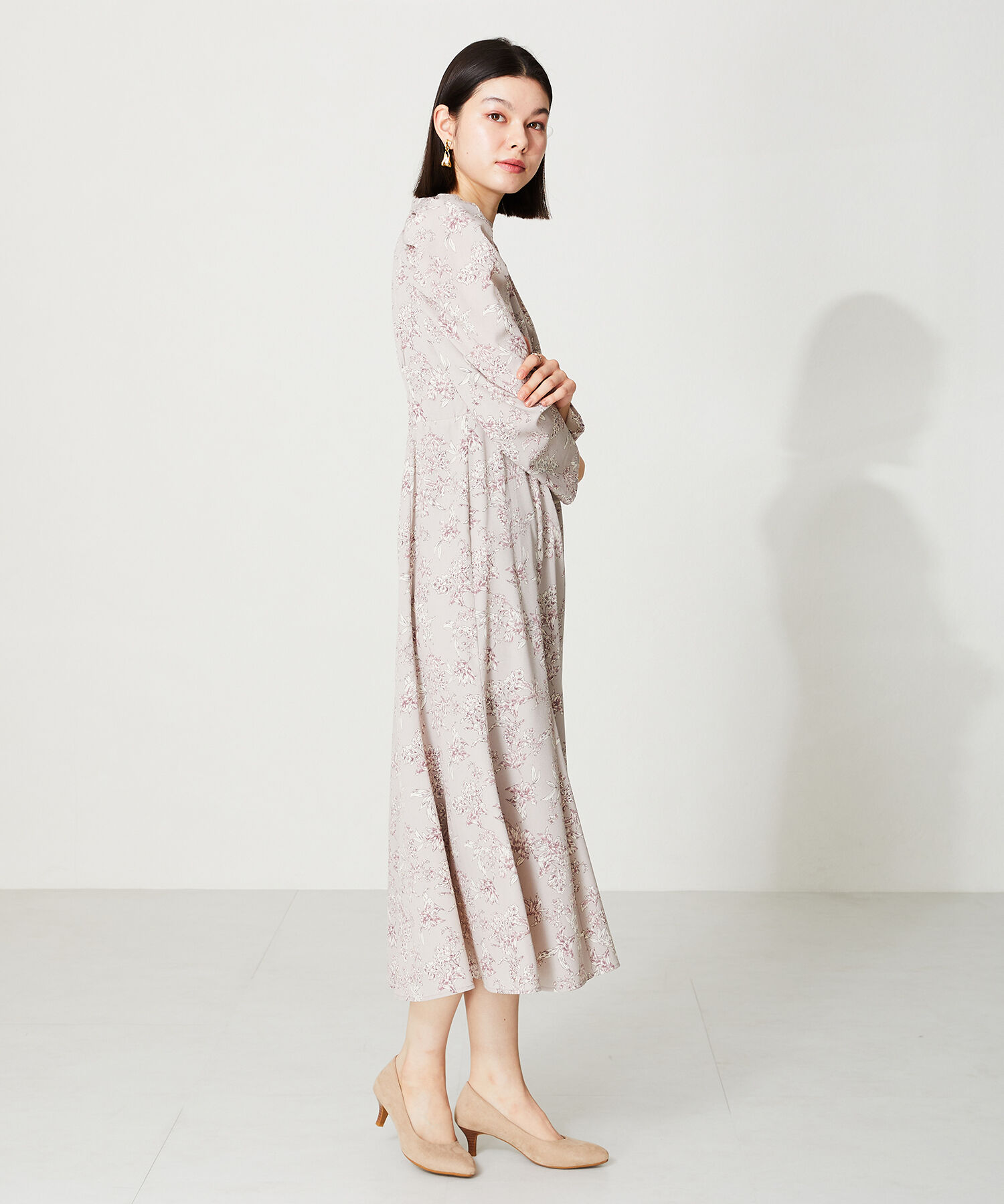 ORiental TRaffic「【跳べるパンプス/シリーズ累計１５０万足突破】アーモンドトゥ ミドルヒール /R-3213 パンプス」|パンプス|