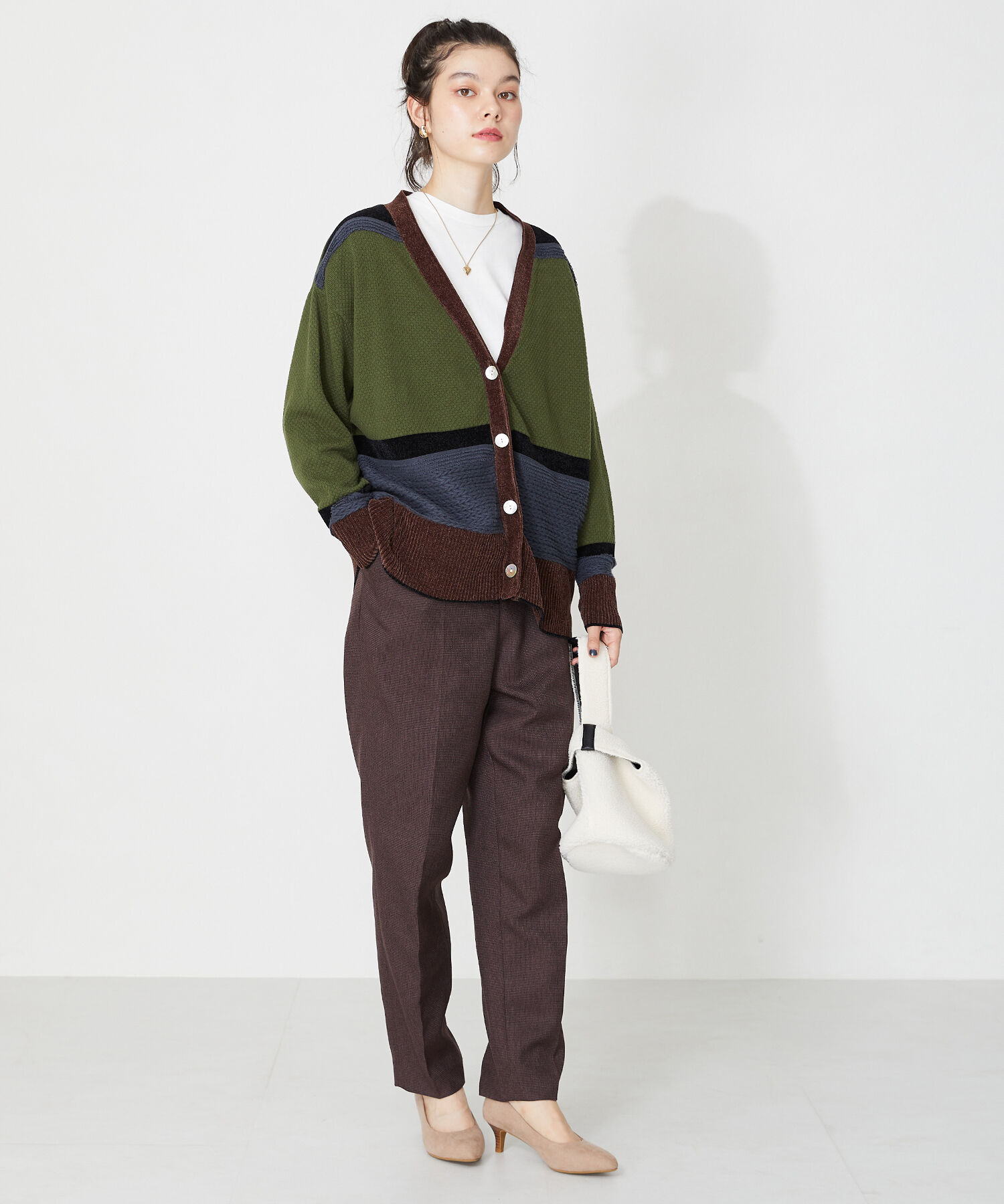 ORiental TRaffic「【跳べるパンプス/シリーズ累計１５０万足突破】アーモンドトゥ ミドルヒール /R-3213 パンプス」|パンプス|