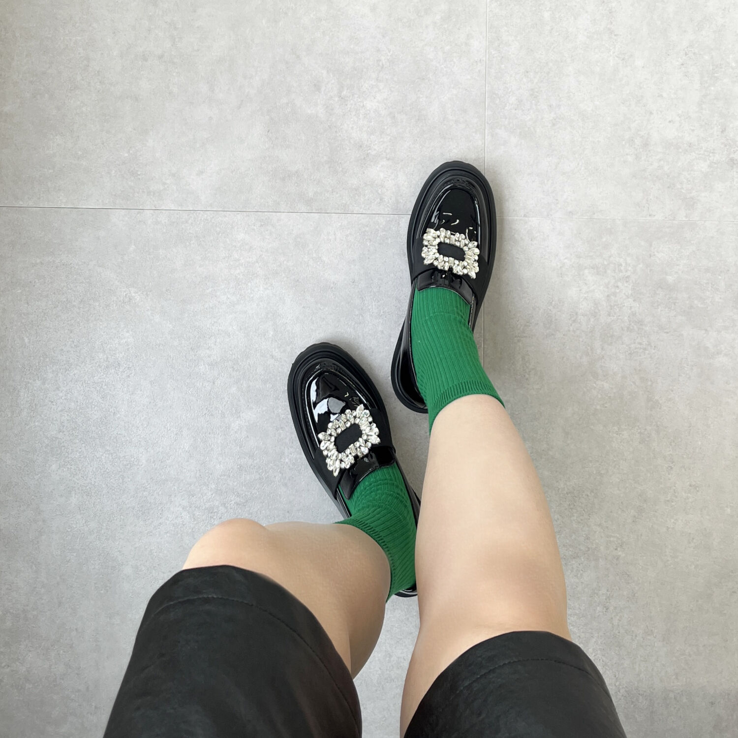 ORiental TRaffic「ビジューストラップ厚底シューズ/41118」|パンプス|