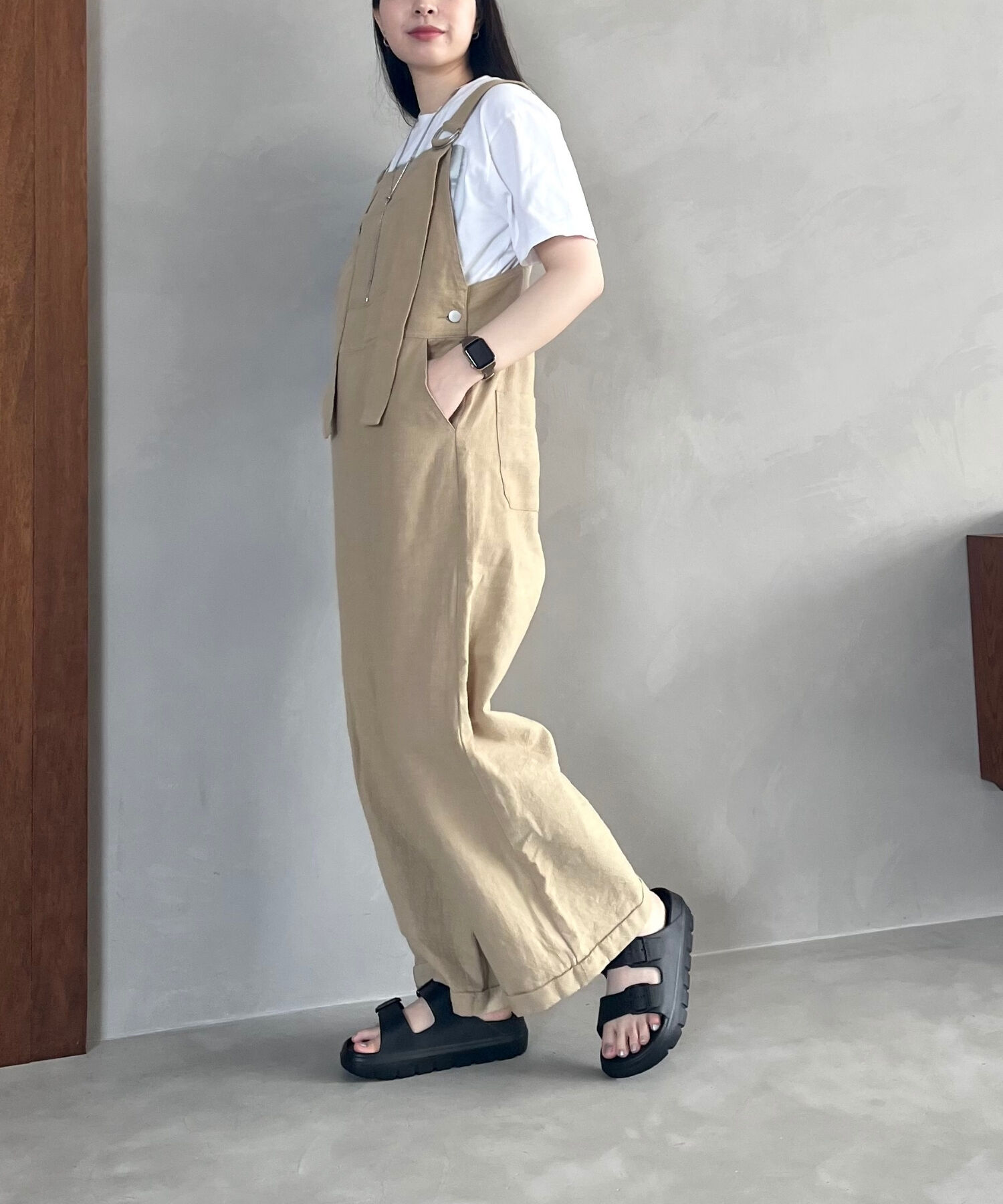 ORiental TRaffic「【リカバリーサンダル】ダブルベルト厚底サンダル/OT3220 軽量 フィット 人気 トレンド 厚底 サンダル」|サンダル|