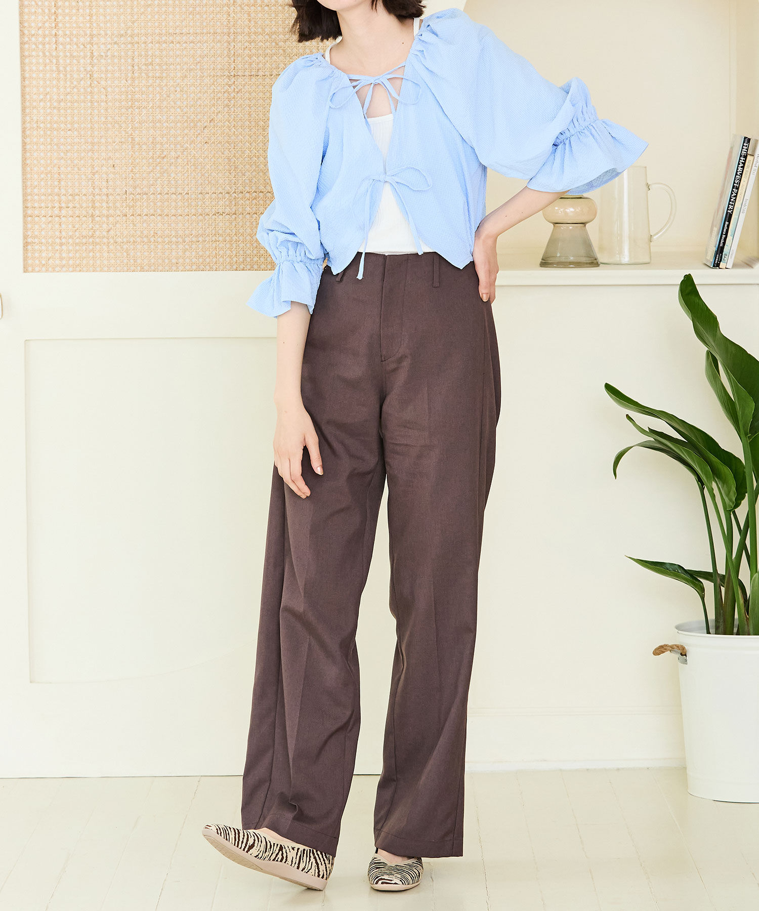 ORiental TRaffic「【洗濯OK】 ニット パンプス /R-3215 軽量 フラット ニット 通気性 柔らかい」|パンプス|