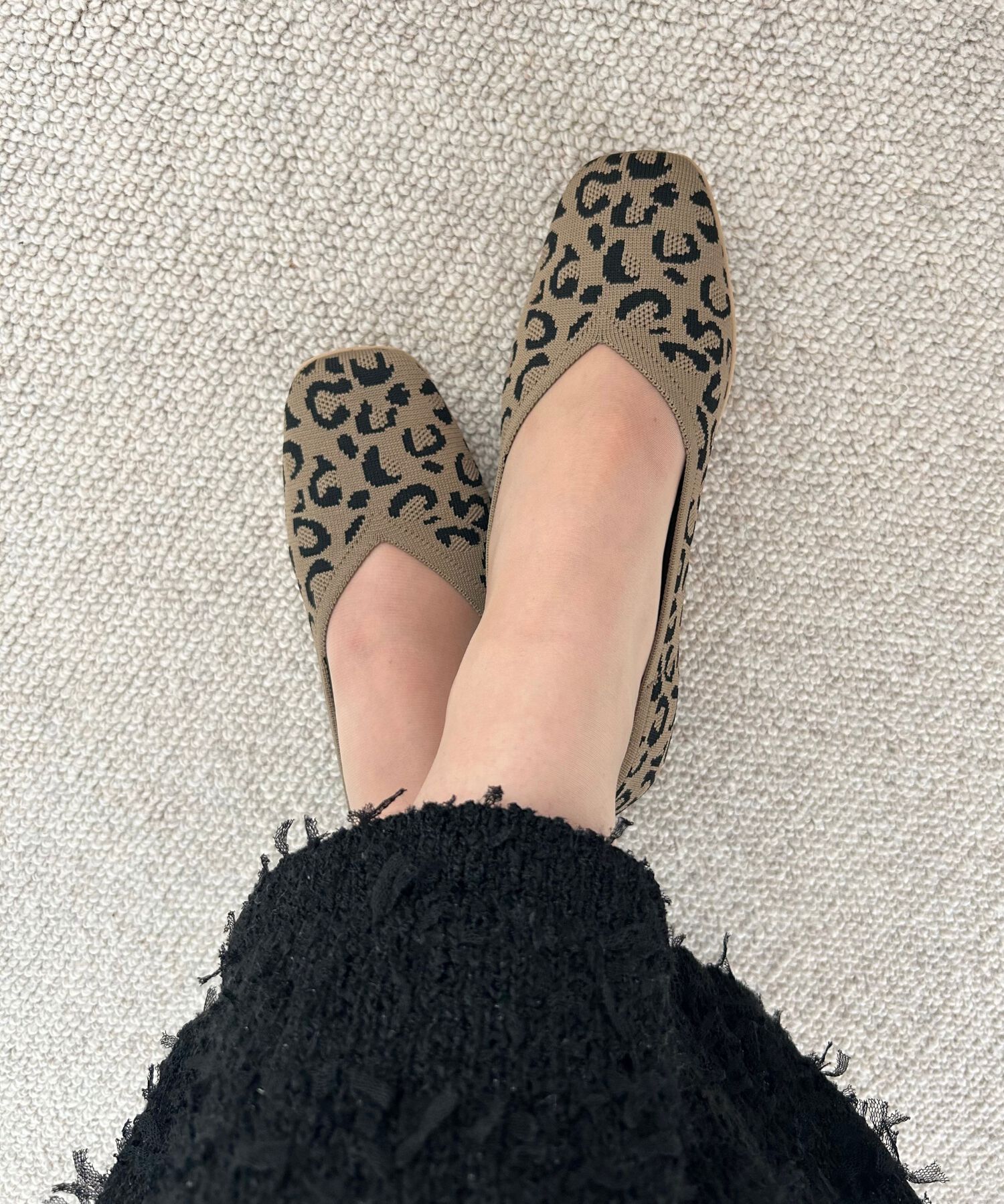 ORiental TRaffic「【洗濯OK】 ニット パンプス /R-3215 軽量 フラット ニット 通気性 柔らかい」|パンプス|