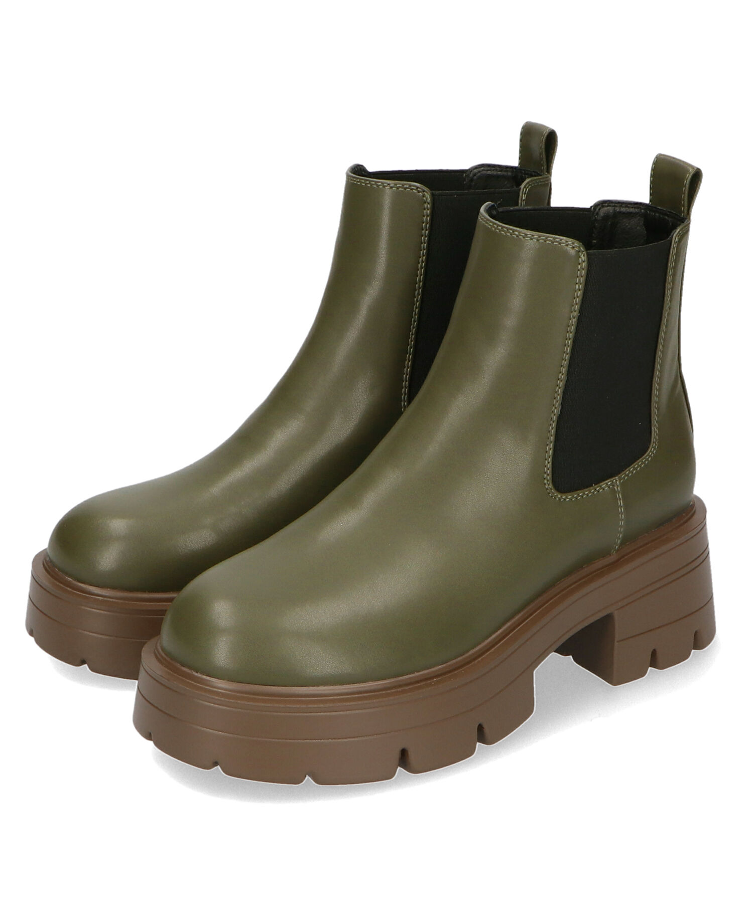 ORiental TRaffic「厚底 ヒール サイド ゴア ブーツ /41410」|ショートブーツ|