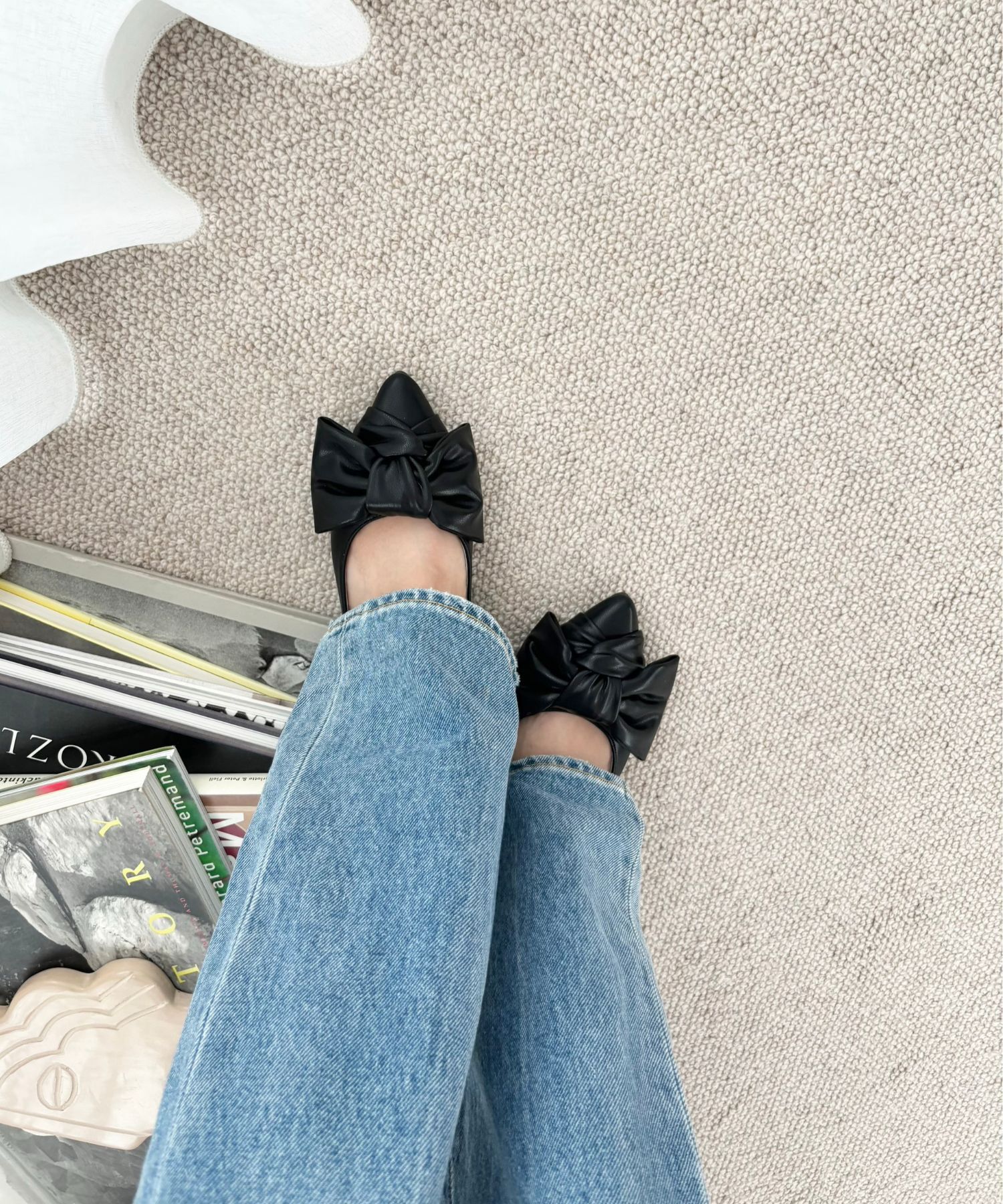 ORiental TRaffic「ビッグリボン フラット パンプス /41302 」|パンプス|