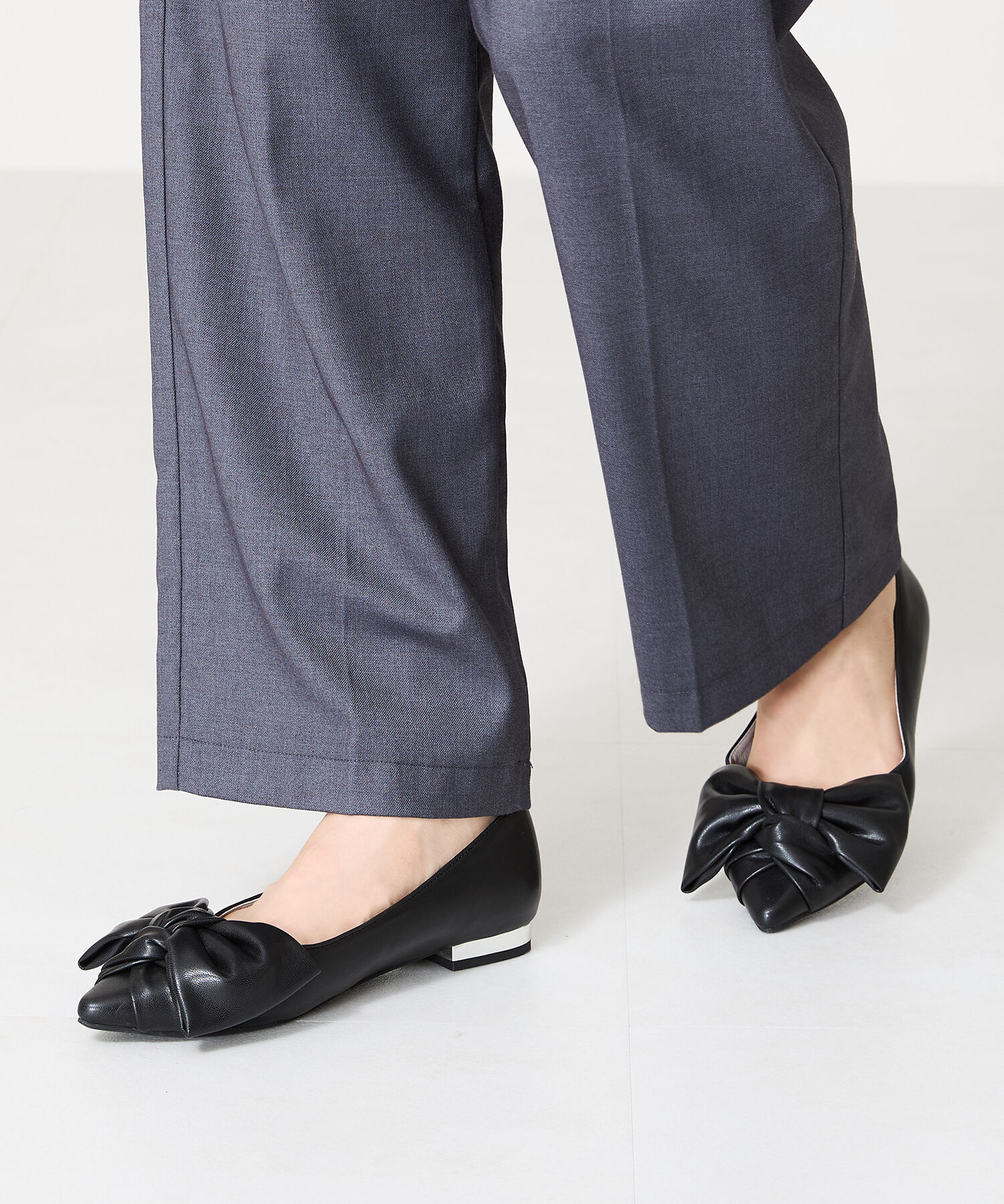 ORiental TRaffic「ビッグリボン フラット パンプス /41302 」|パンプス|