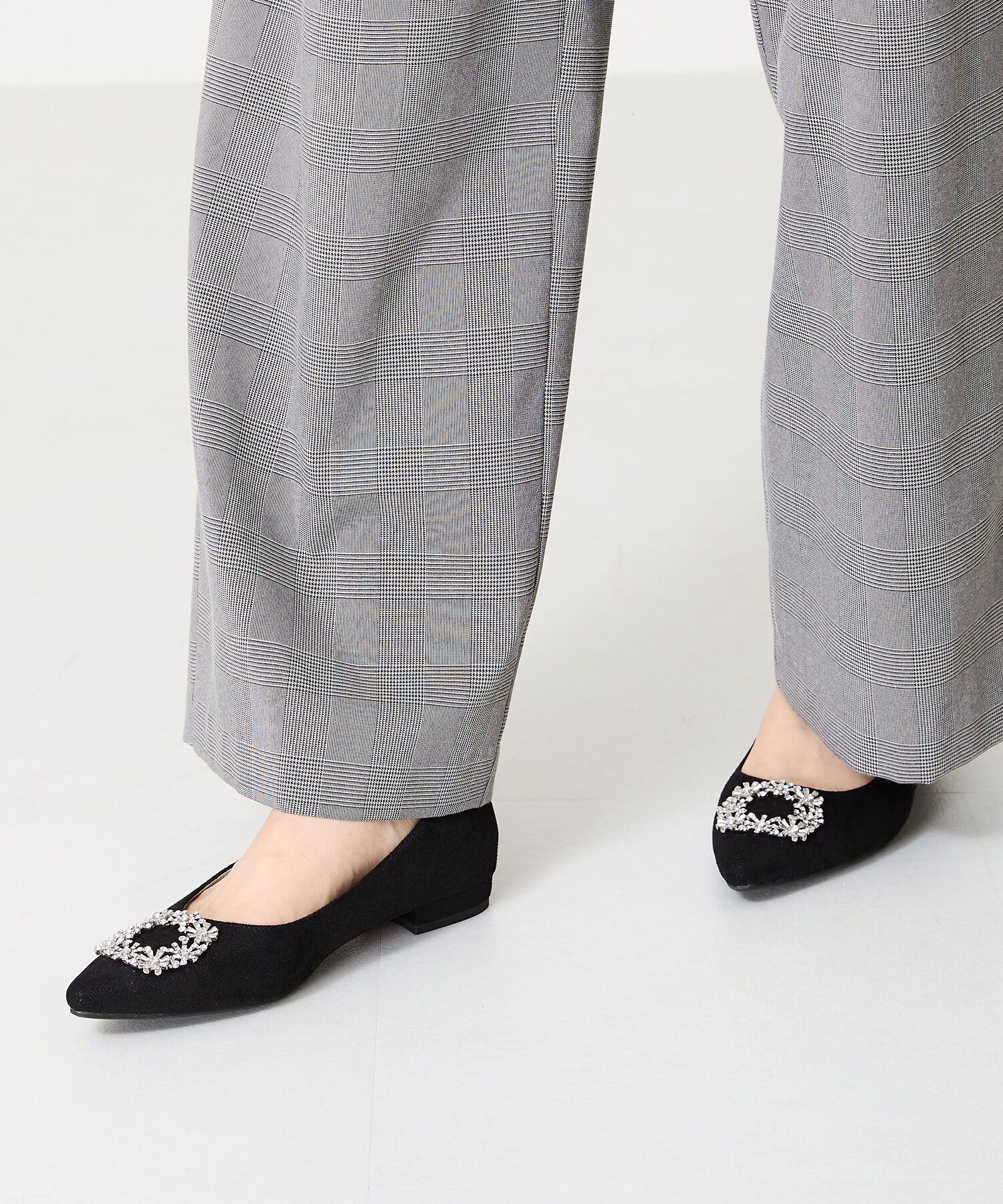 ORiental TRaffic「ビジュー フラット パンプス /41306」|パンプス|