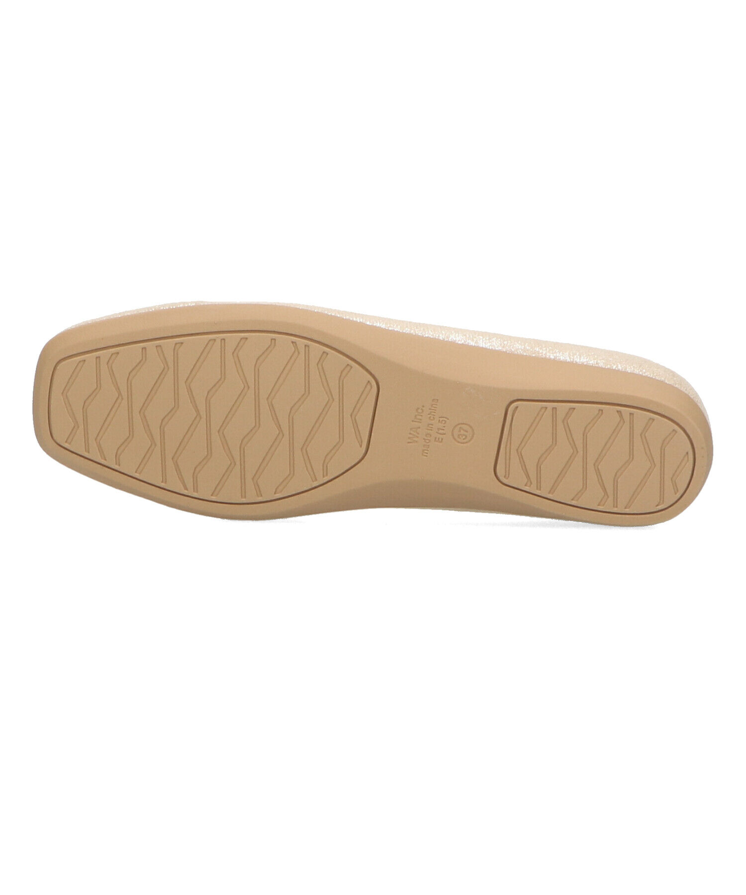 ORiental TRaffic「【WEB限定】 スクエアトゥ バレエシューズ /R-4009 フラット 軽い  厚手クッション」|パンプス|