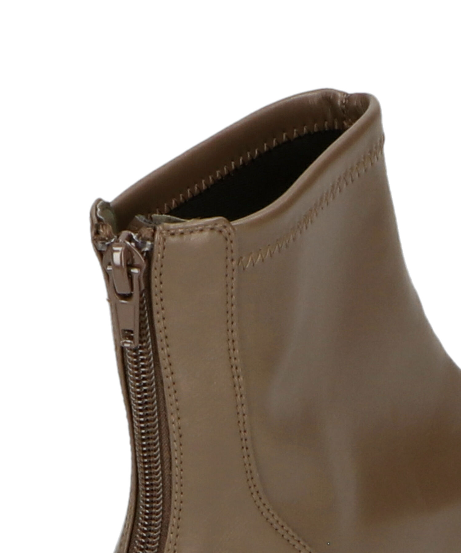 WA Oriental TRaffic「バック ジップ スクエアトゥ ストレッチ ブーツ /42403」|ショートブーツ|