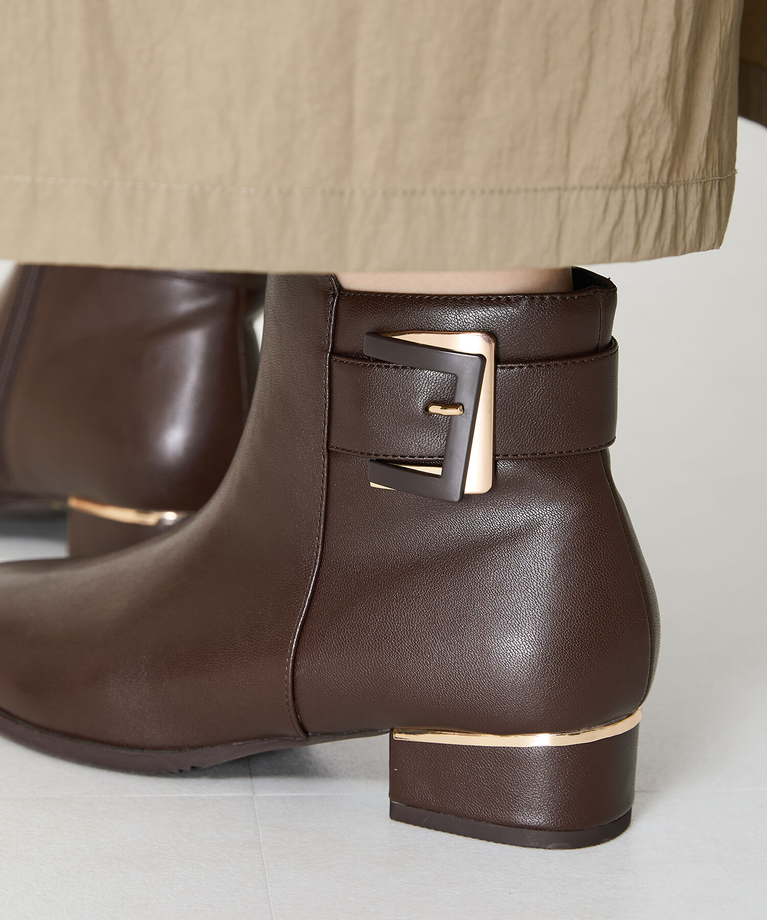 WA Oriental TRaffic「バックルベルトショートブーツ/42402」|ショートブーツ|