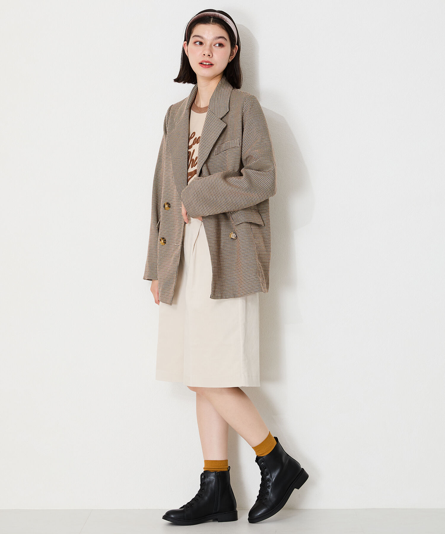 WA Oriental TRaffic「ゴム レースアップ ショートブーツ /42401」|ショートブーツ|